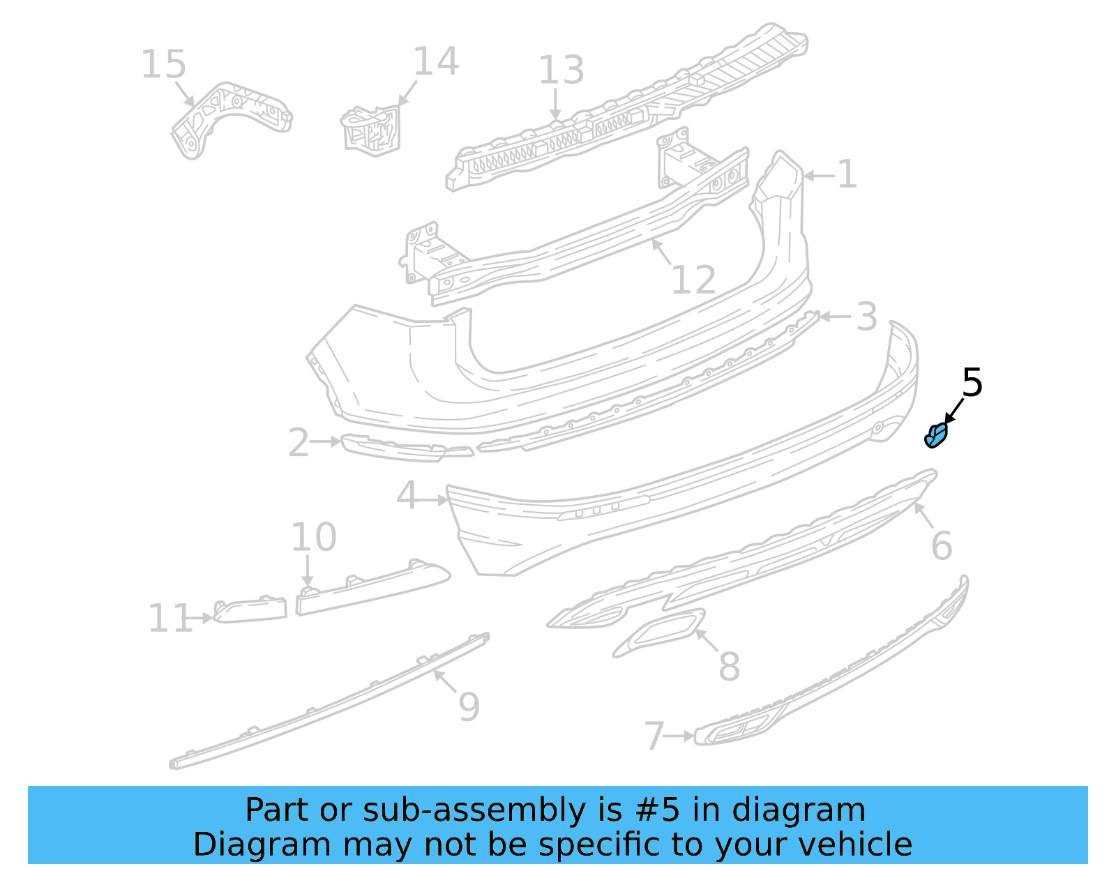 Tow Eye Cap 5NN-807-441-C-9B9 - View 4