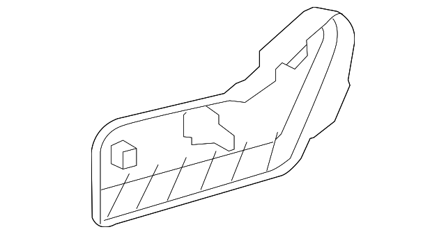 Side Shield 7B0-881-318-F-DE5 - View 2