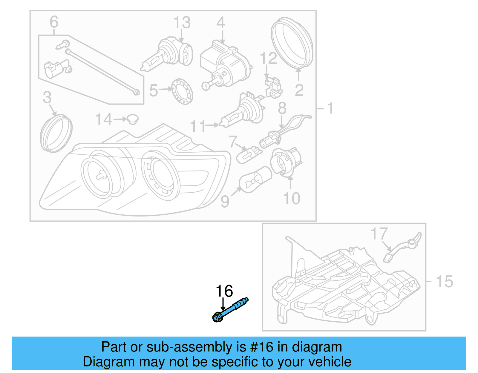 Mount Bracket Screw WHT-002-249 - View 2