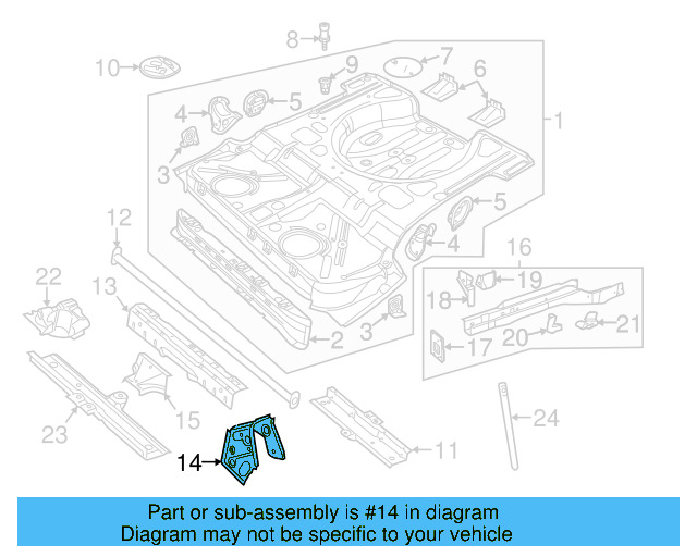 Muffler Bracket 1K0-803-545-A - View 32