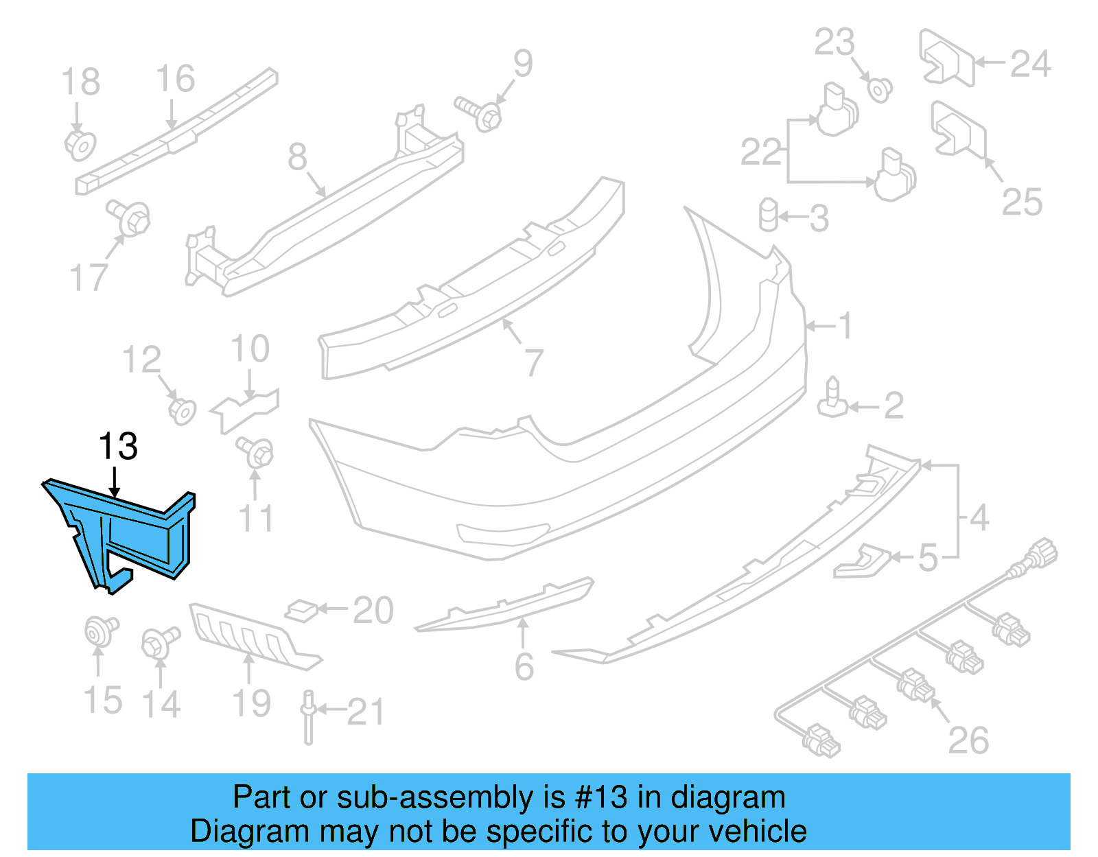 Side Retainer 5C6-807-376 - View 4