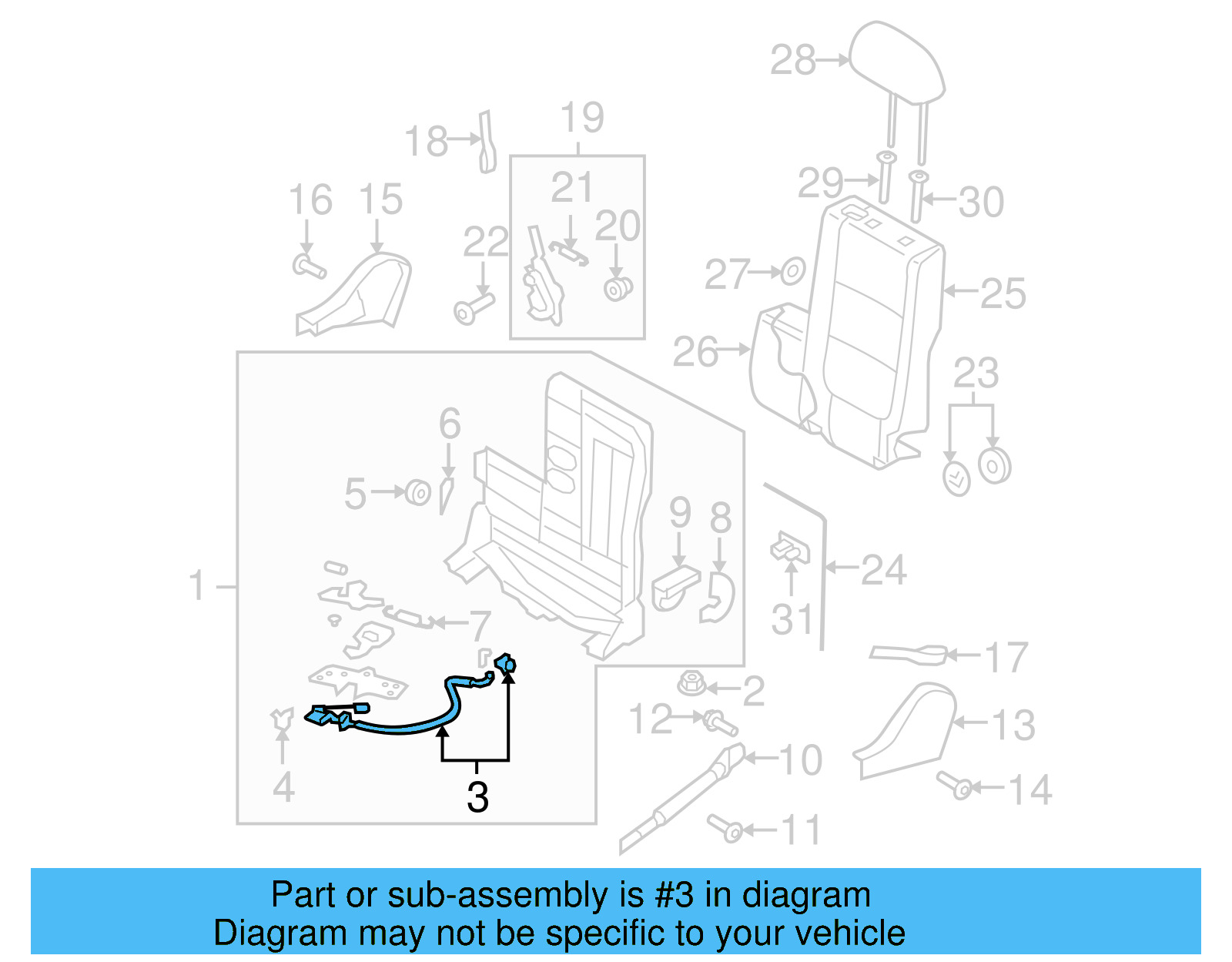 Release Cable 1K0-885-343-H - View 7