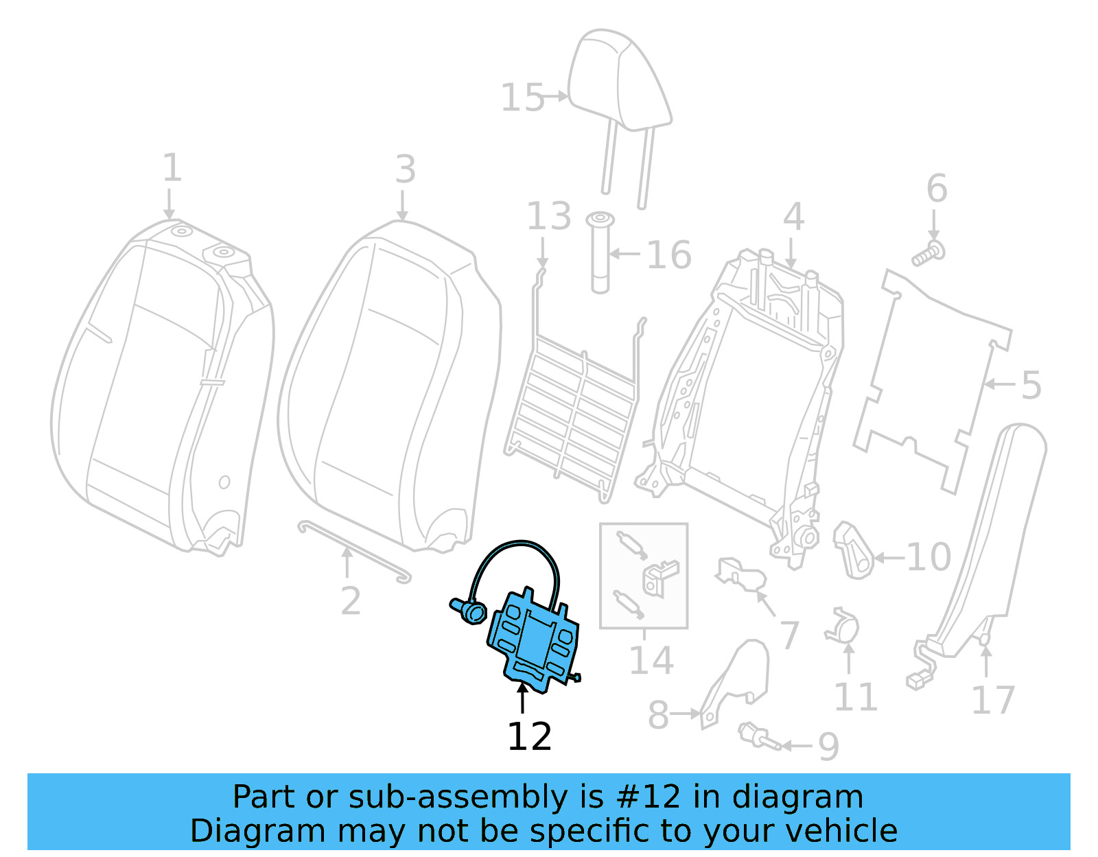 Lumbar Support 5C6-881-880 - View 27