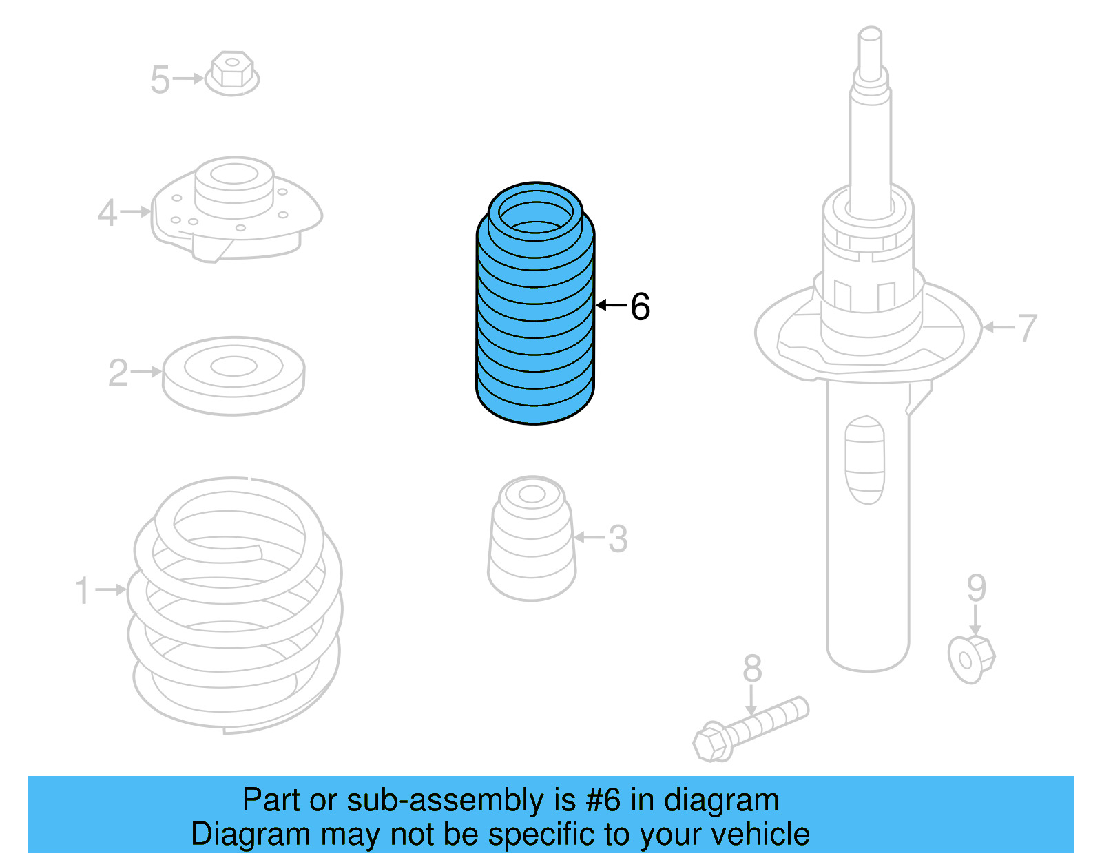 Dust Shield 6N0-413-175-A - View 22