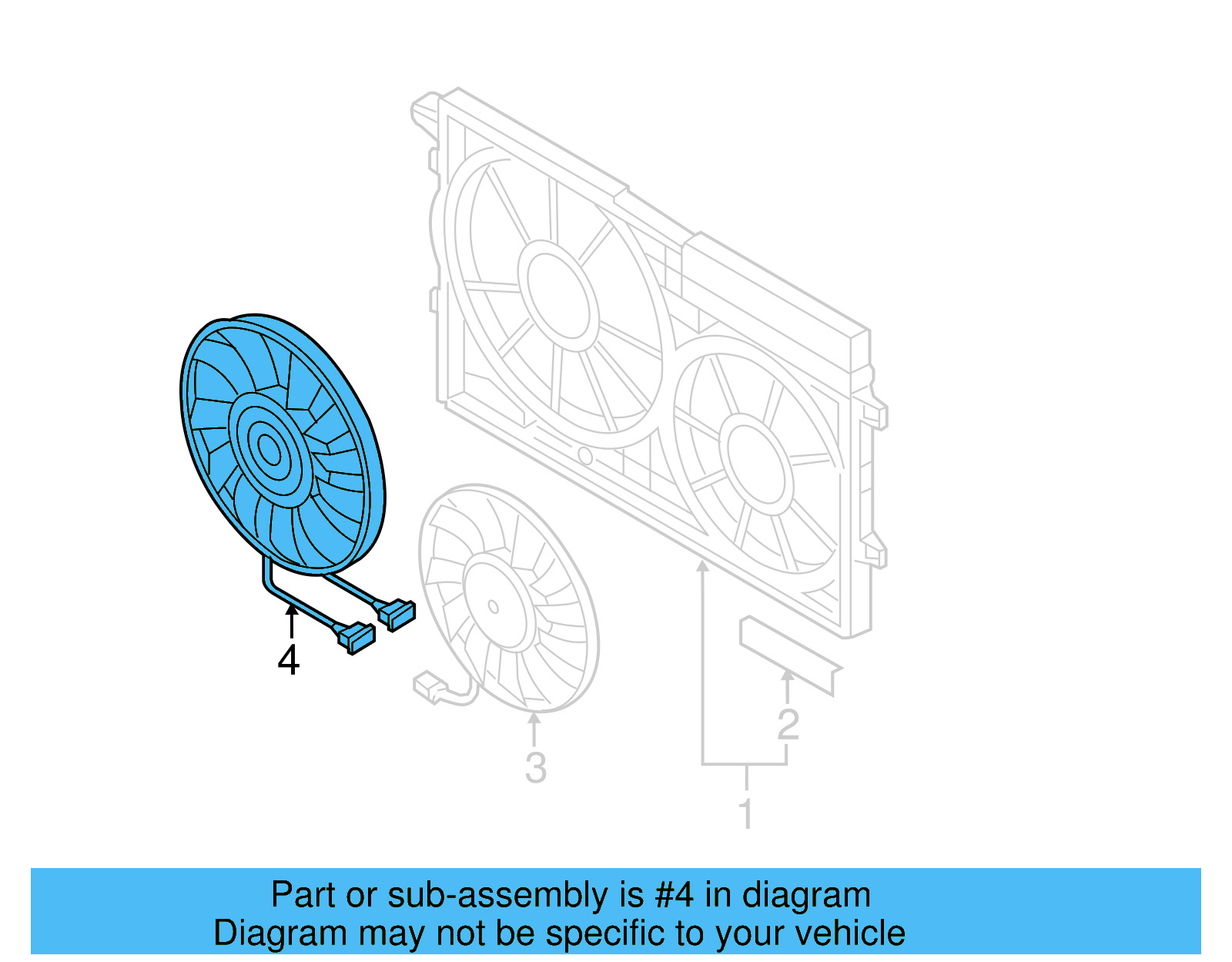 Fan & Motor 1K0-959-455-EA - View 22