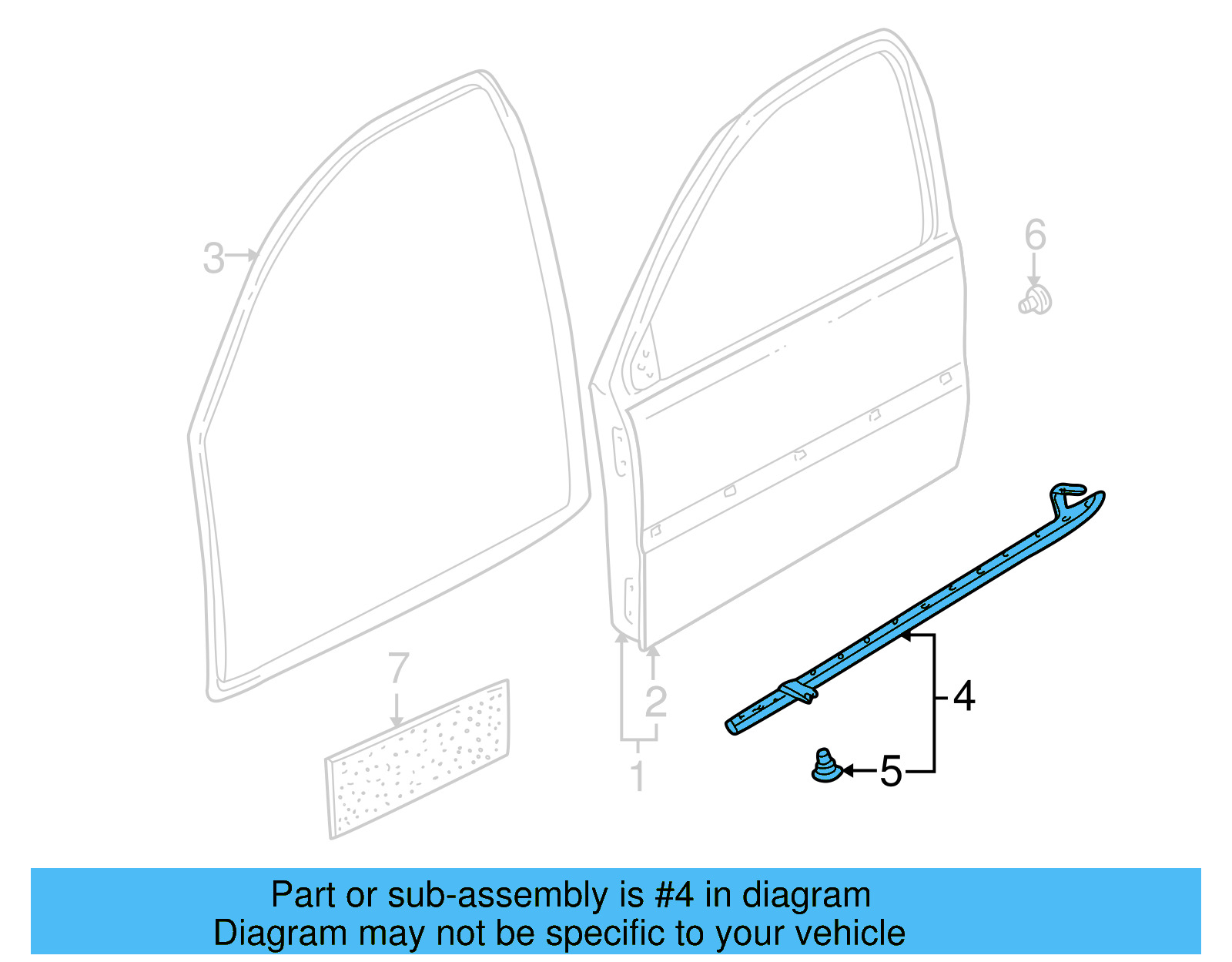 Lower Seal 1J3-837-697-B-B41 - View 2