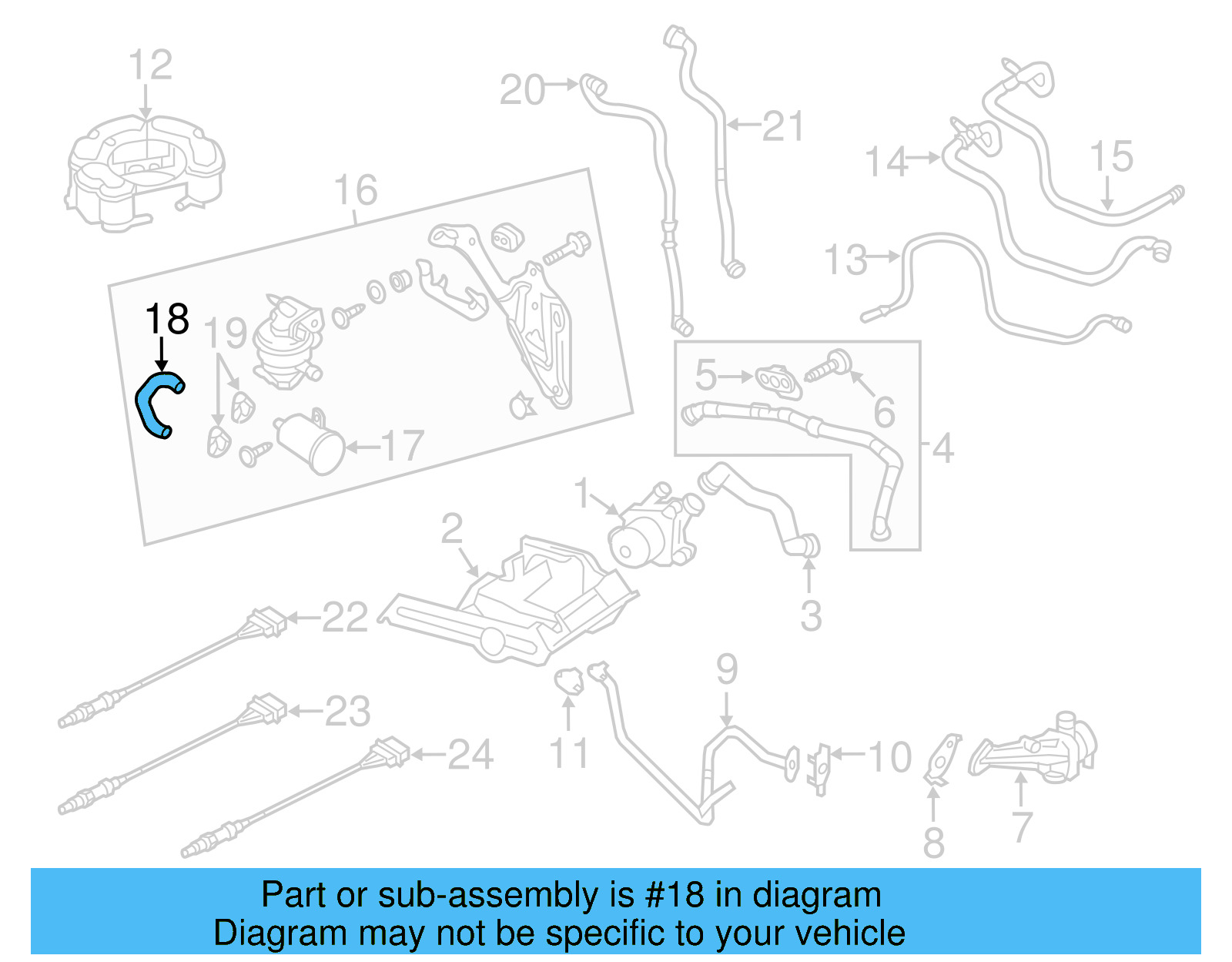 Hose 1K0-906-272 - View 39