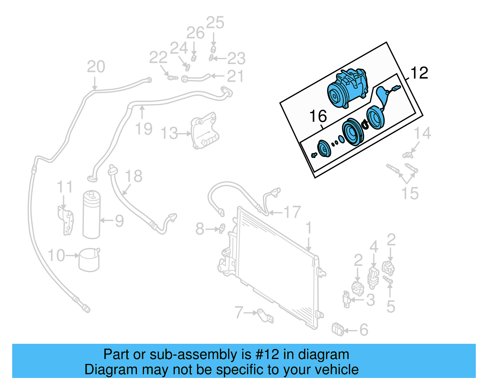 Compressor 4B0-260-805-BX - View 2