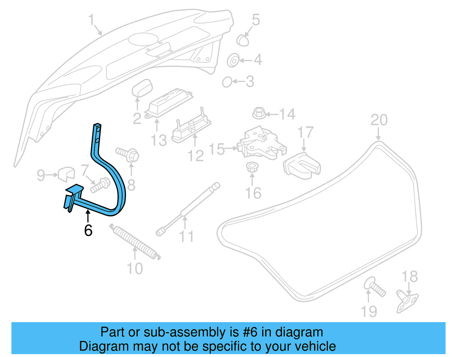 Hinge 561-827-301-C - View 7