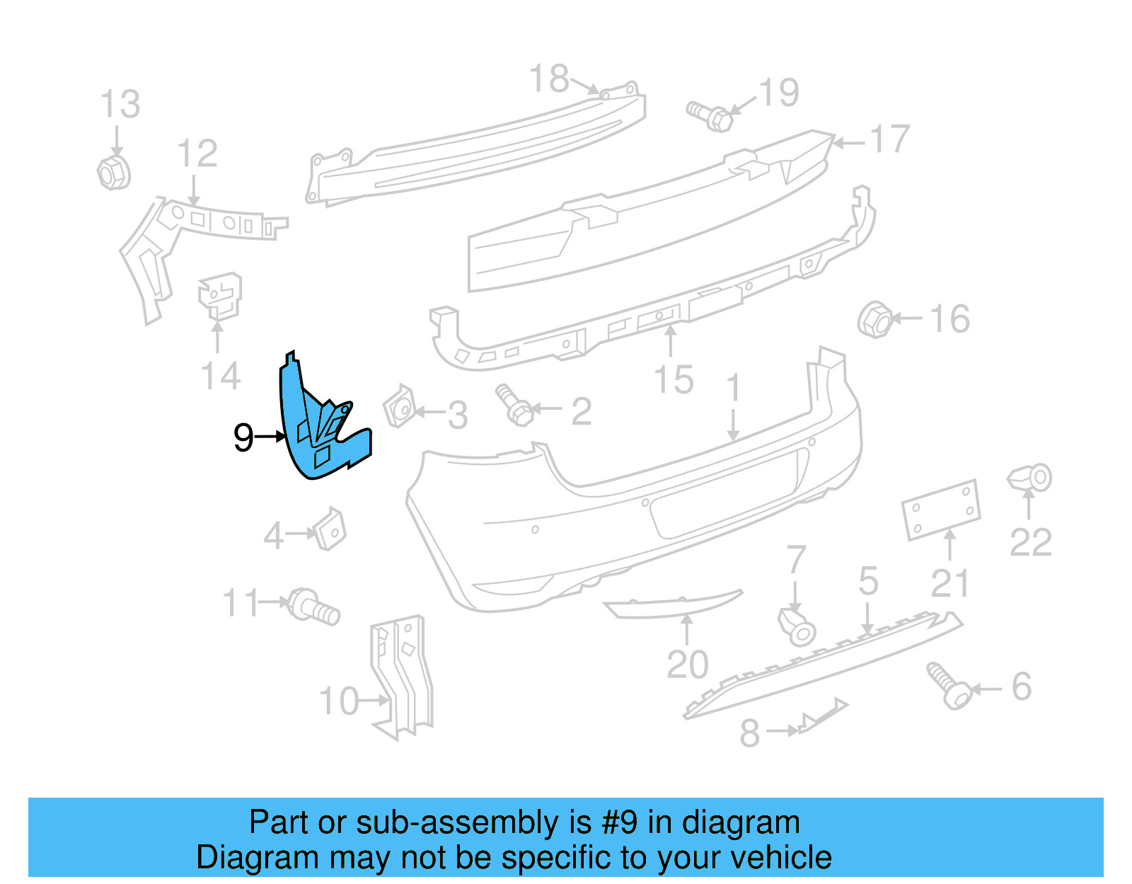 Lower Retainer 5K6-807-349-A - View 13