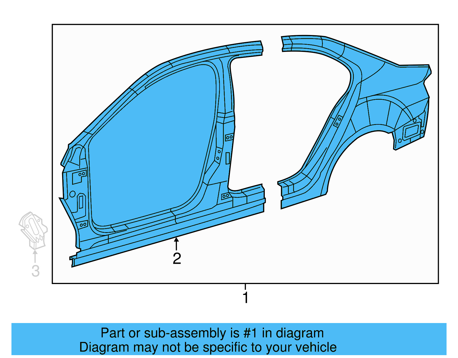 Uniside Assembly 5C6-809-605-A - View 3