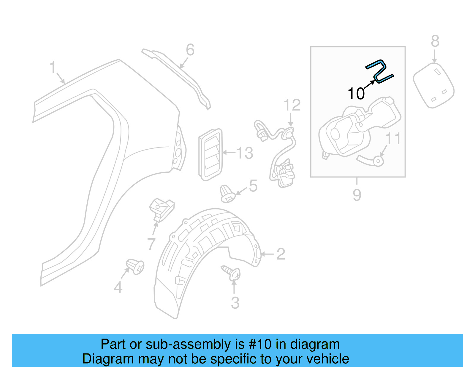 Spring 5K6-809-931 - View 10