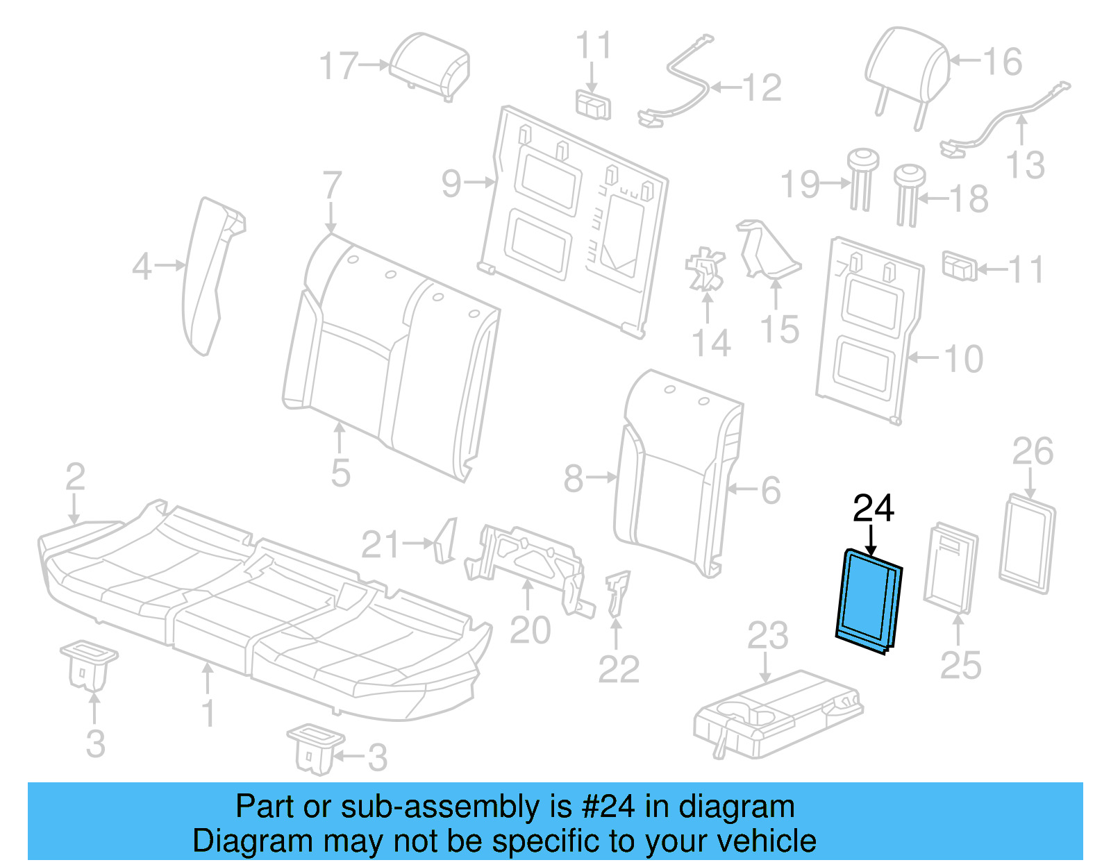 Armrest Bezel 5C6-885-219-82V - View 13