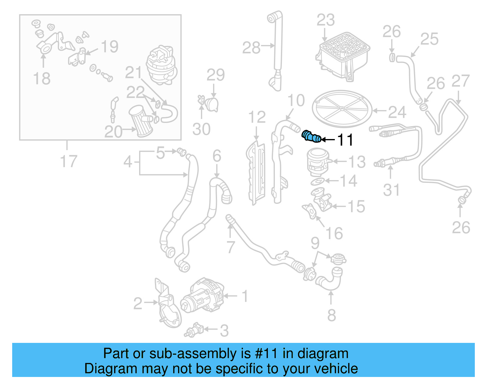 Connector Tube Elbow 06B-133-784-R - View 4