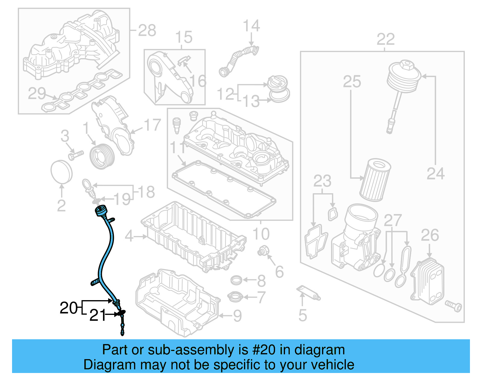 Tube 03L-103-634-Q - View 3