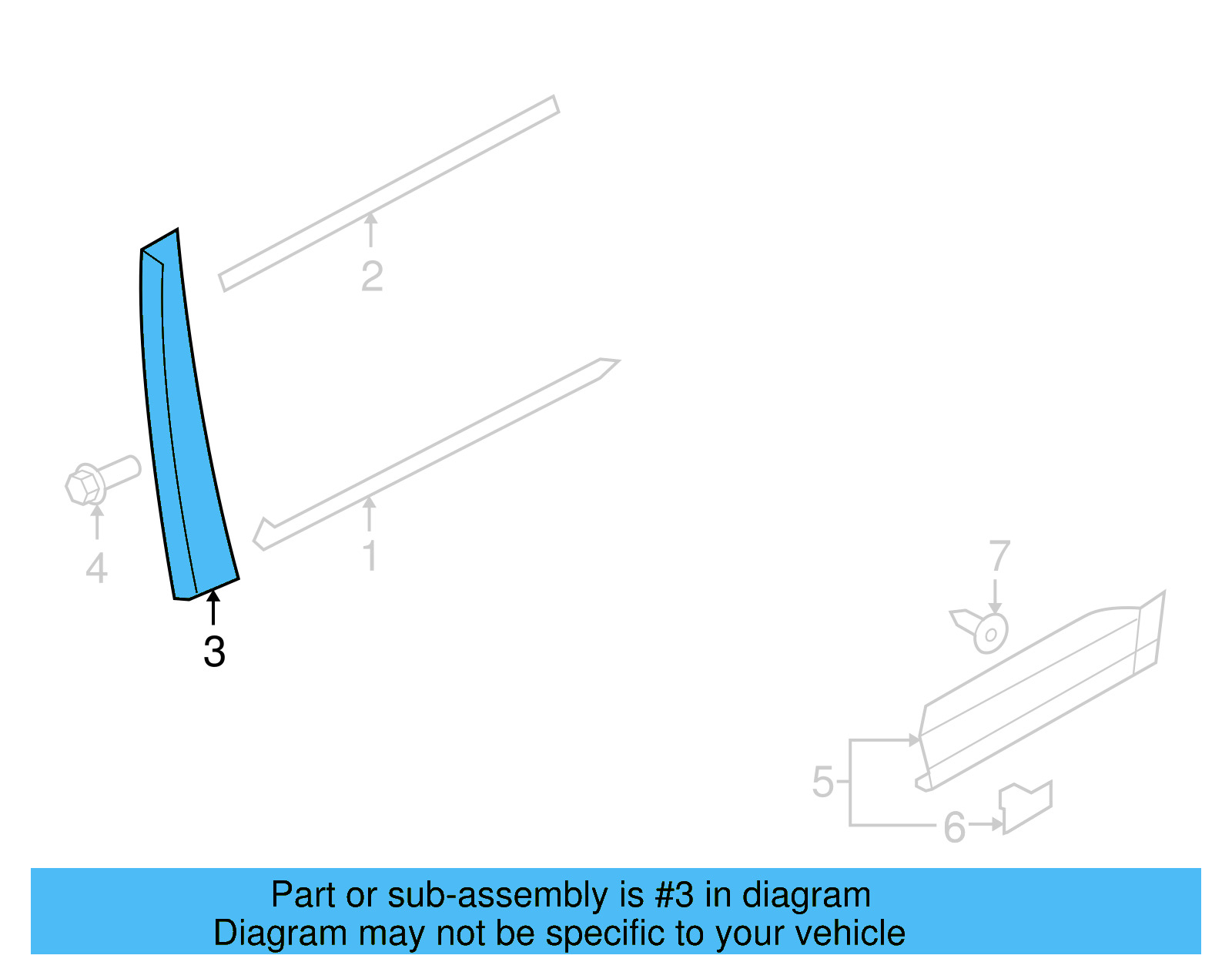 Front Trim 5N0-839-902-A-03C - View 2
