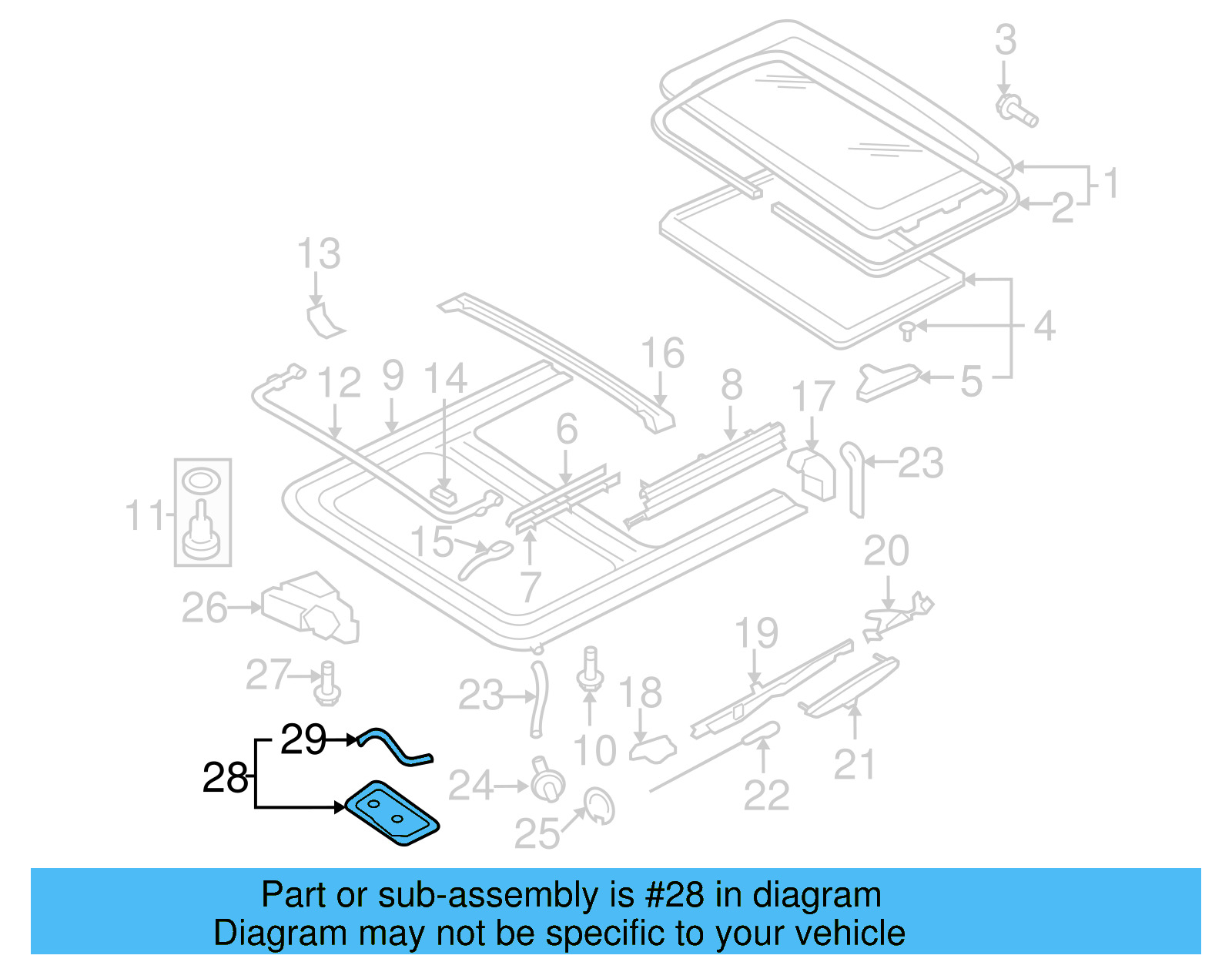 Motor Cover 1C0-877-829-A-Y20 - View 5