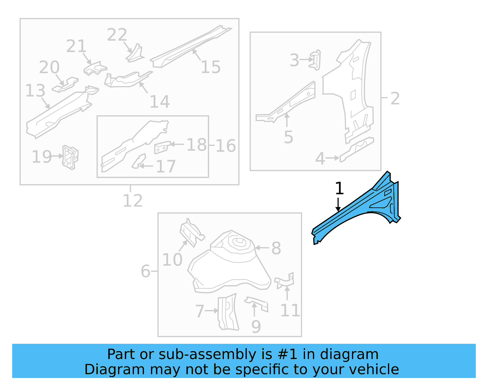 Outer Rail 5G0-810-136-D - View 6