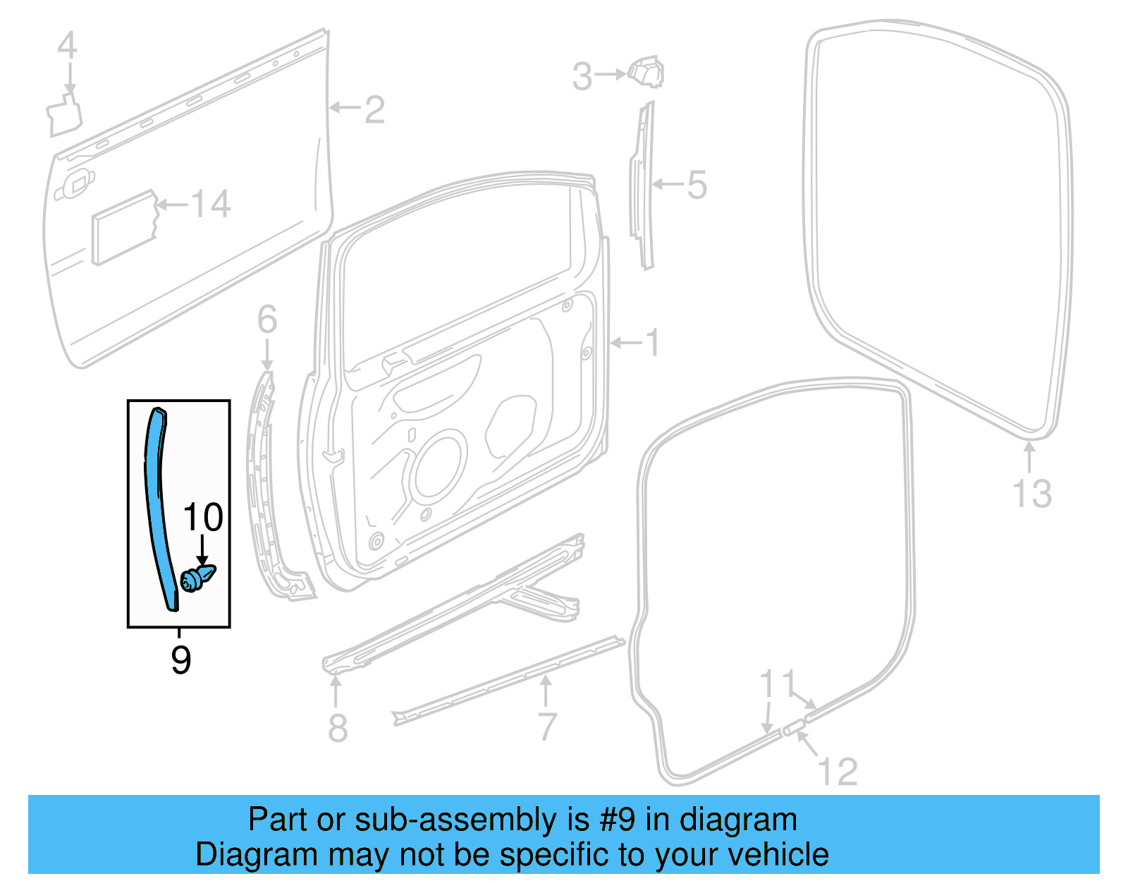 Rear Weather 1K4-837-381-D-5AP - View 7