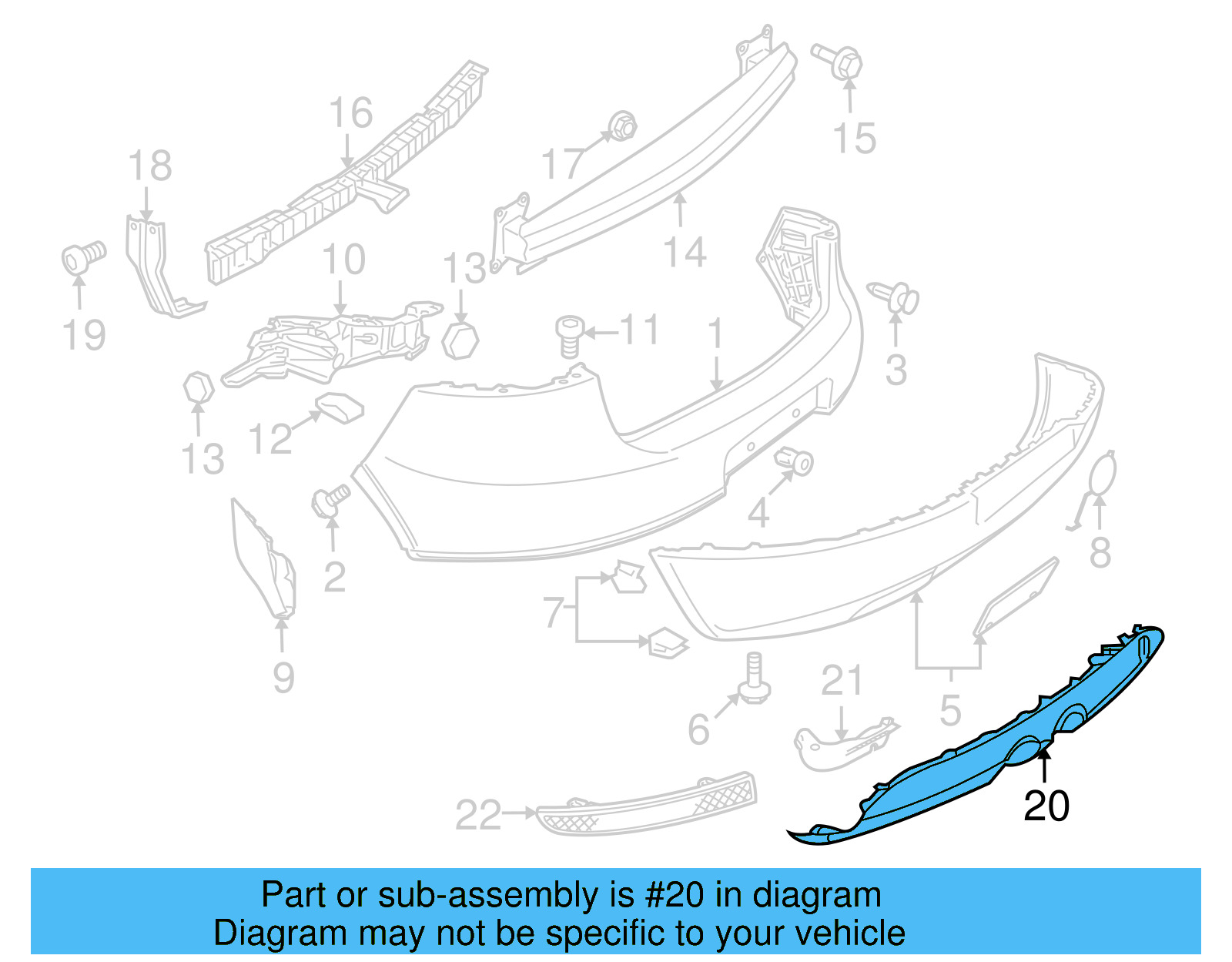Lower Trim Panel 1K6-807-568-9B9 - View 2