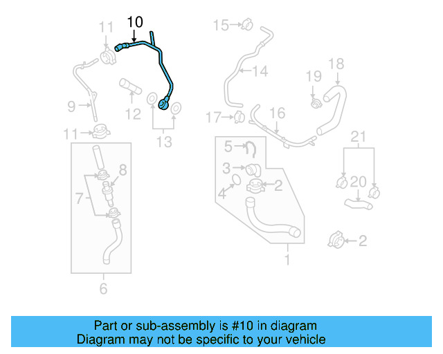 Front Pipe 06F-121-065-J - View 16
