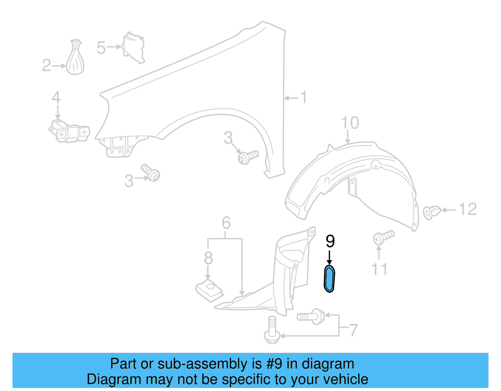 Hole Cover 5K0-805-414-A