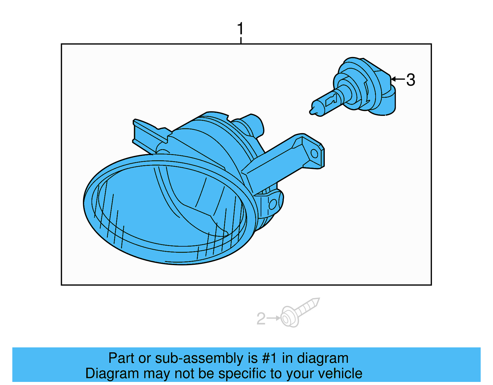 Fog Lamp Assembly 7P6-941-700-F - View 5