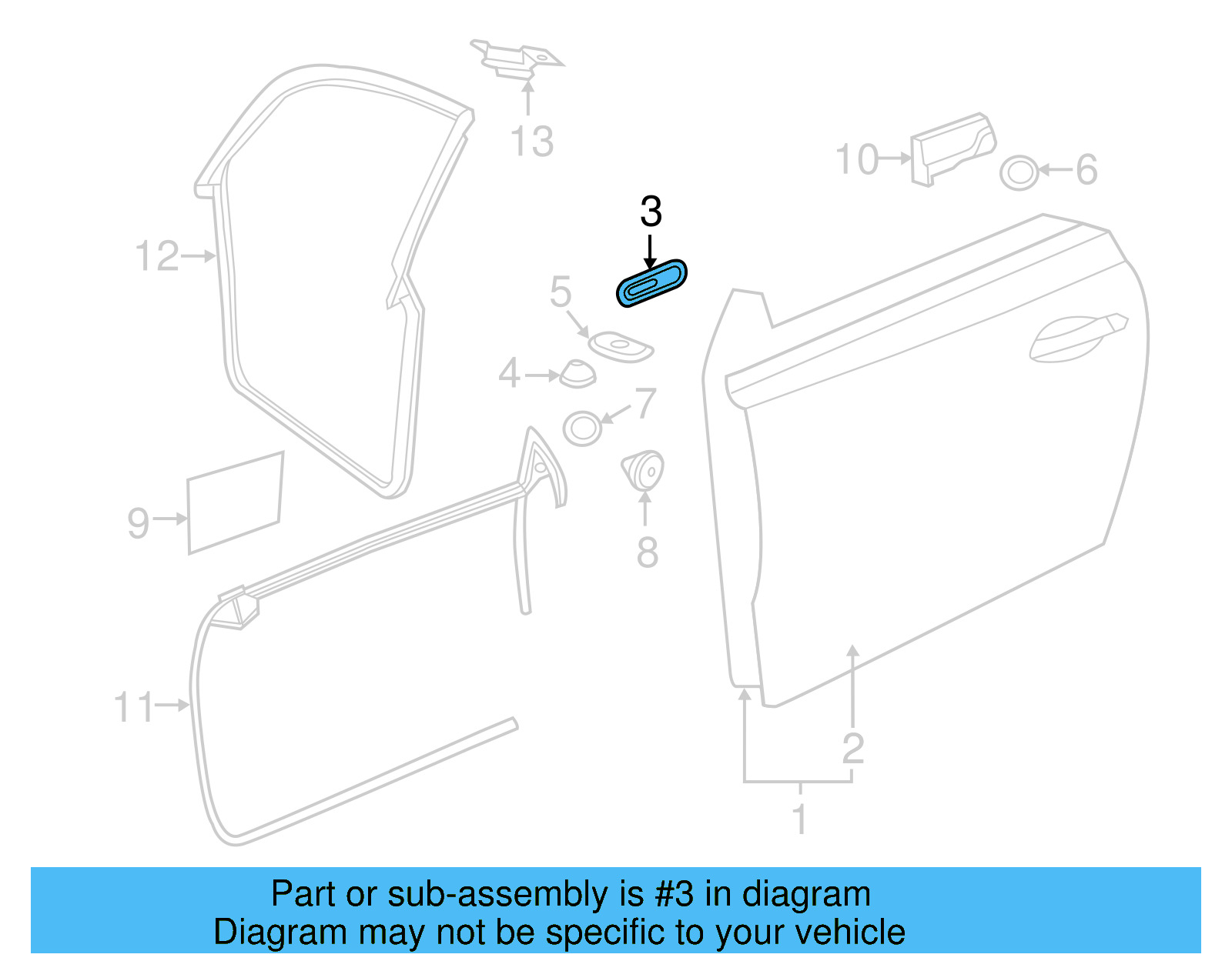 Grommet 5C5-837-707-A - View 9