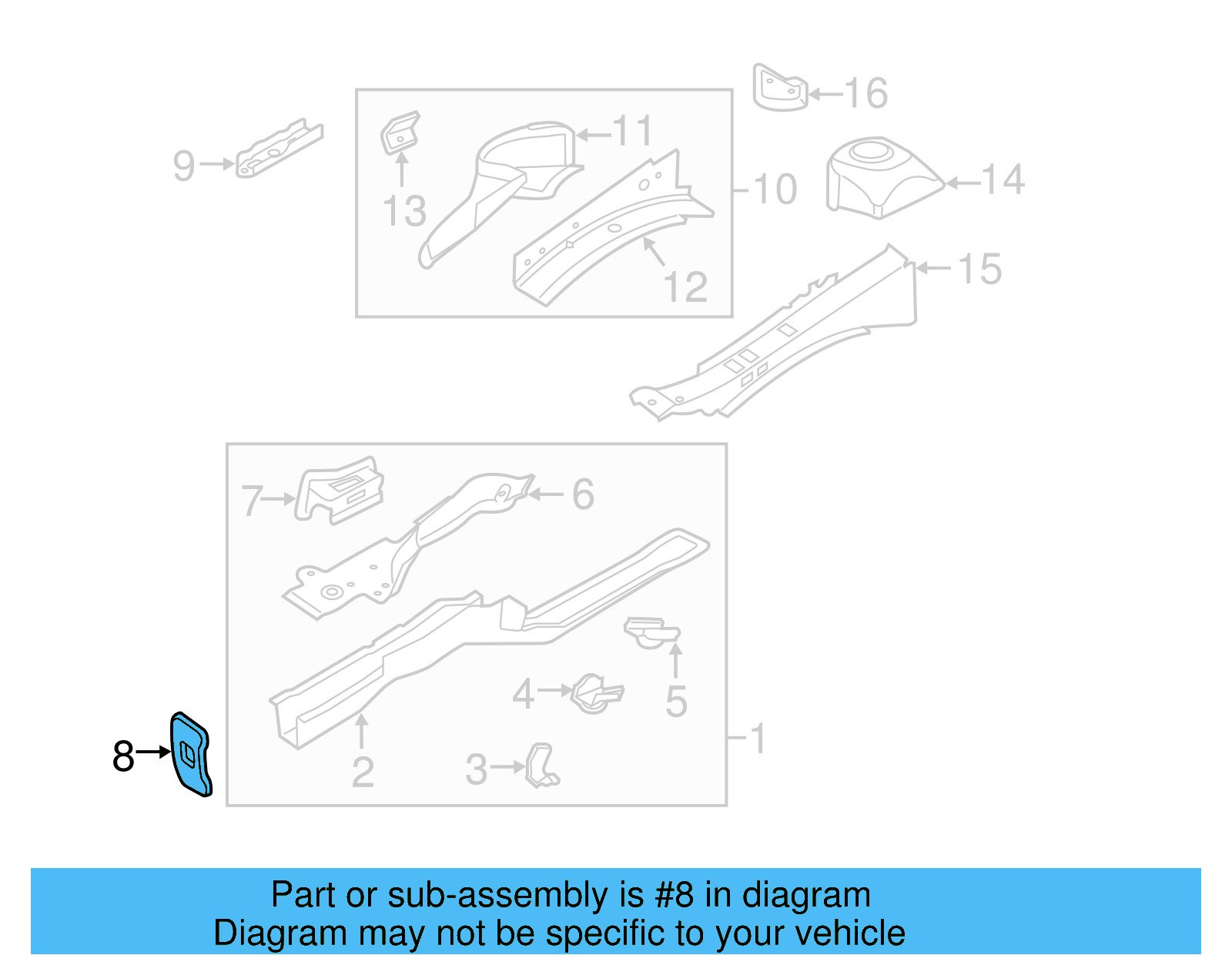 Mount Bracket 5C0-804-181 - View 13