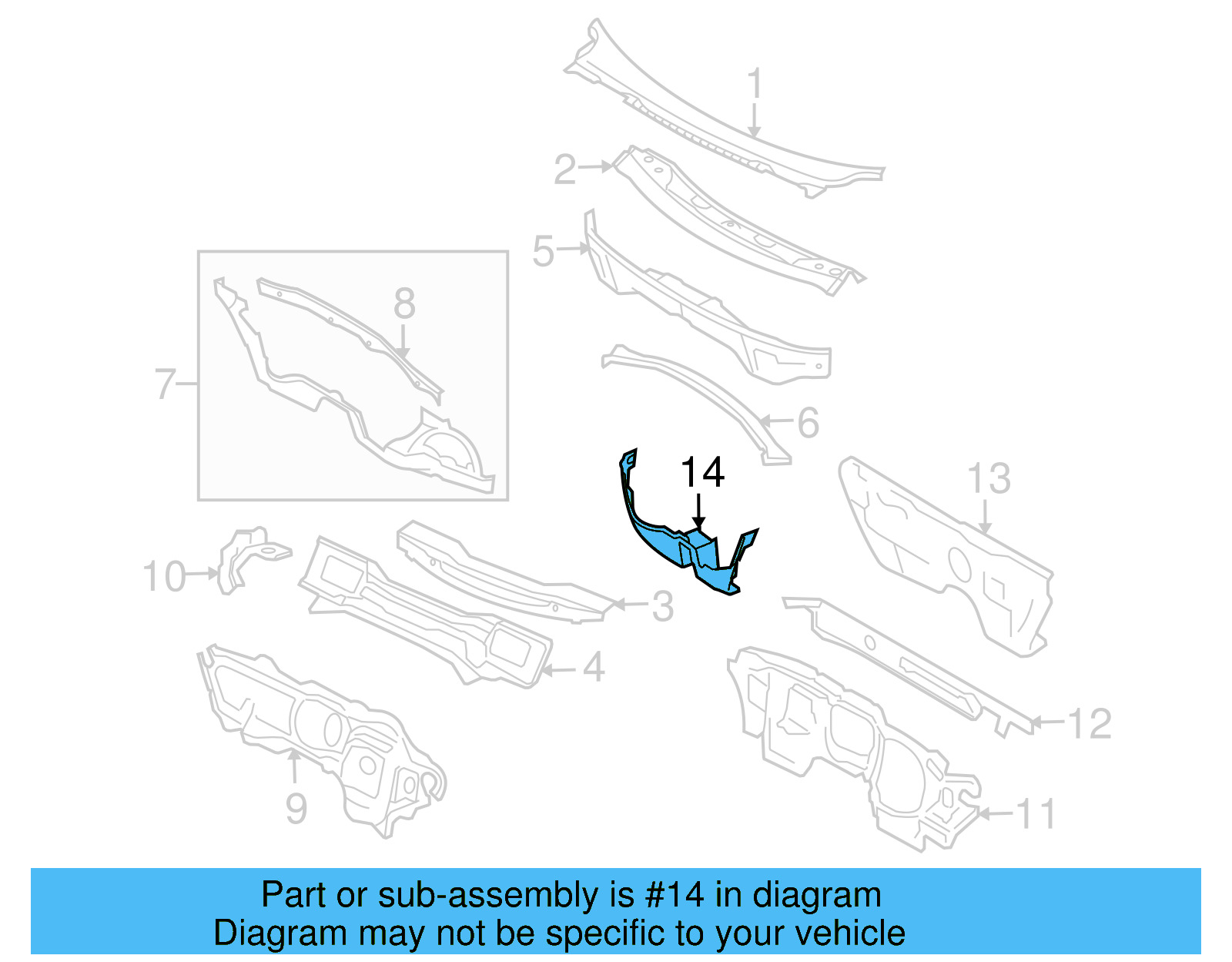 Sound Absorber 1K1-863-864-D - View 5