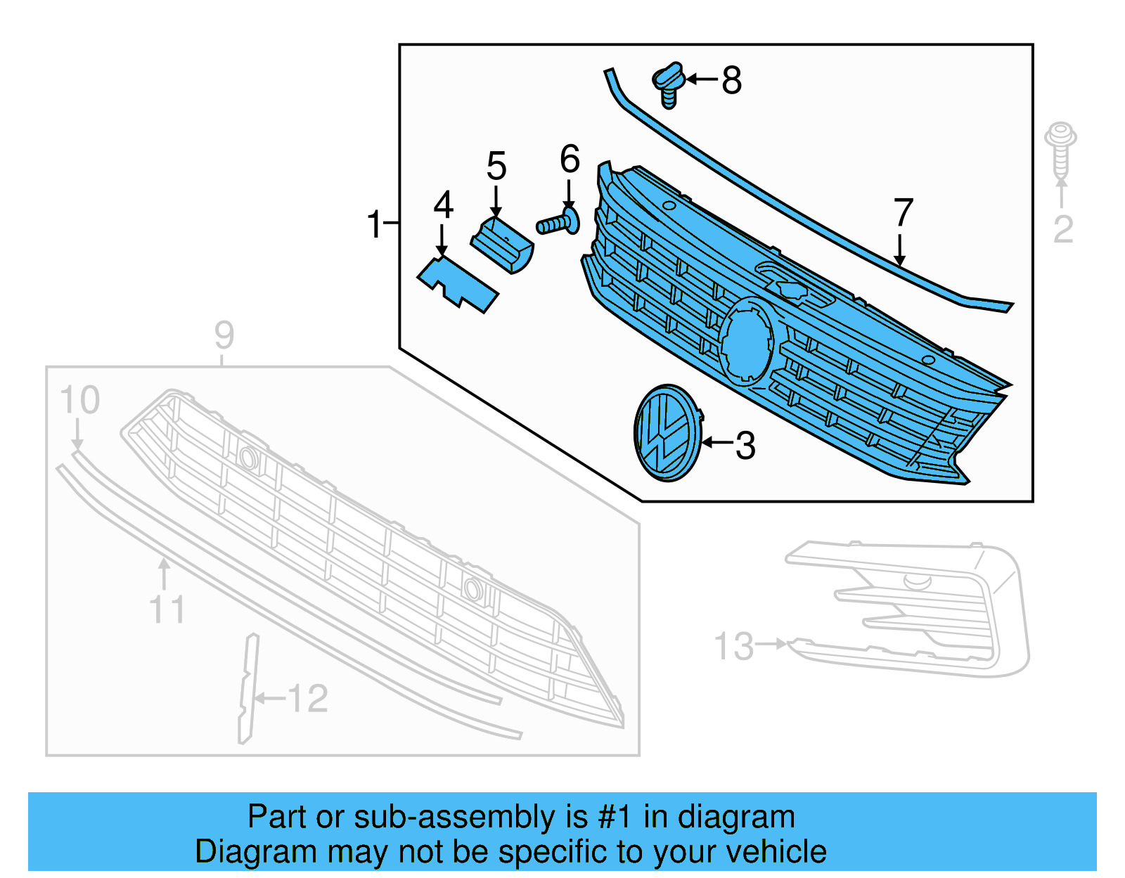 Grille 561-853-651-S-OQE - View 4
