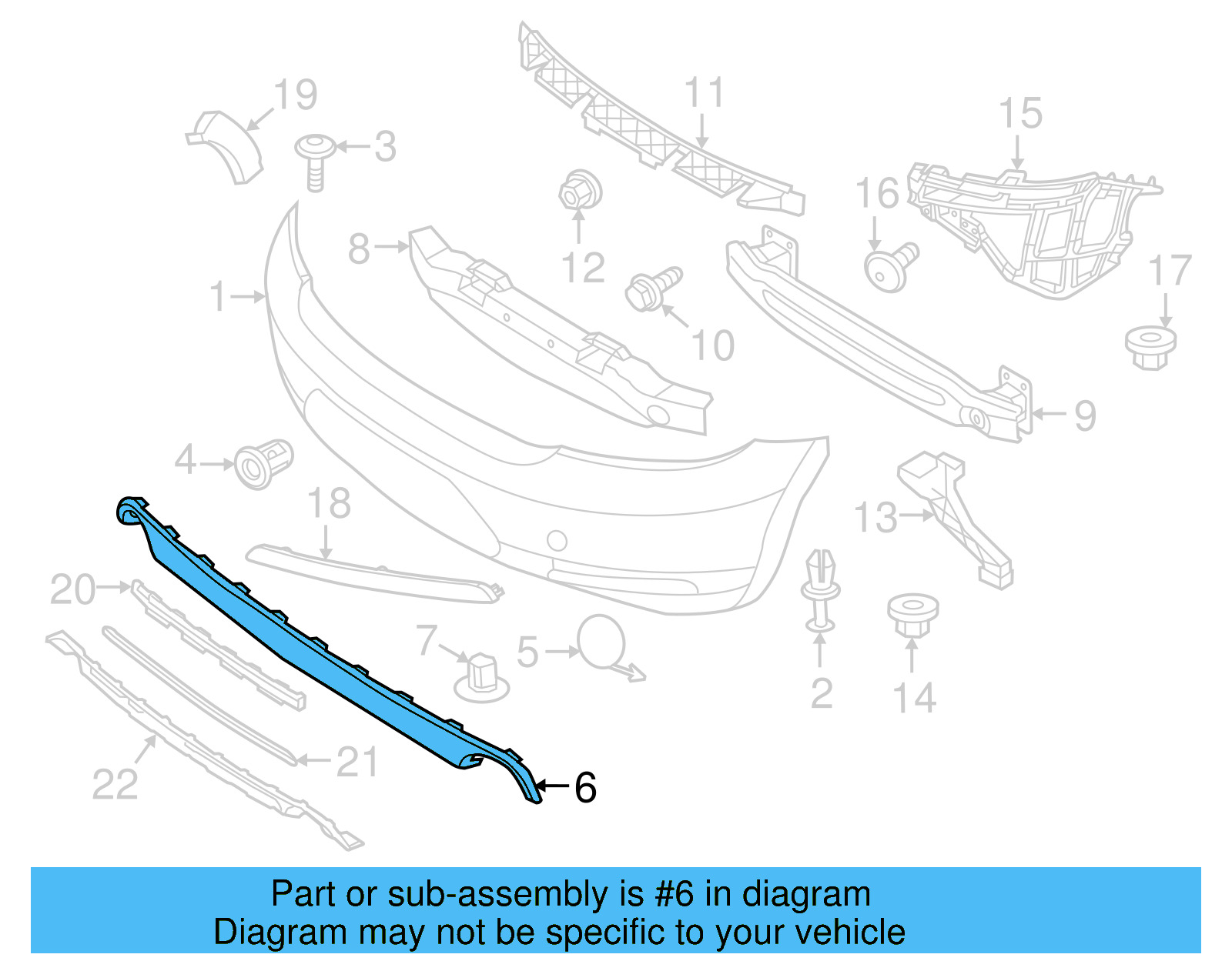 Spoiler 5C5-807-521-D-9B9 - View 4