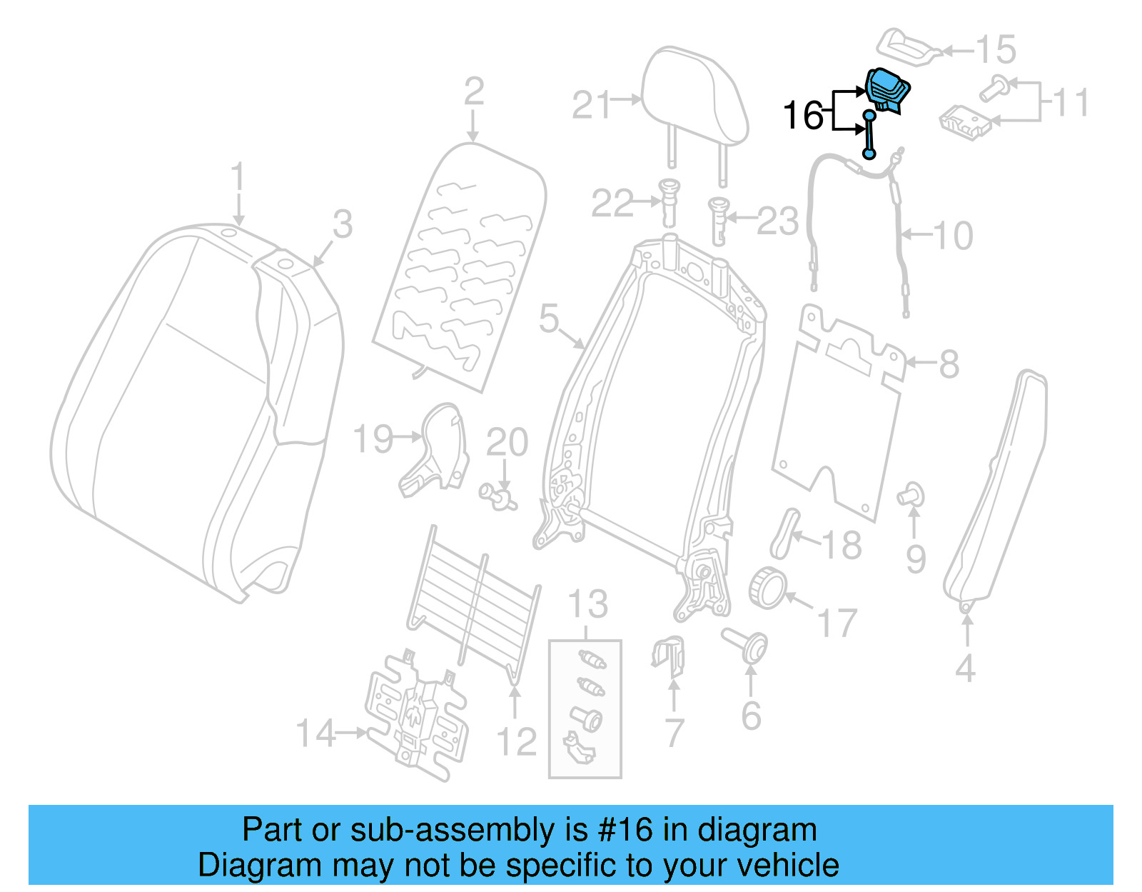 Handle 5GM-881-602-A-82V - View 4