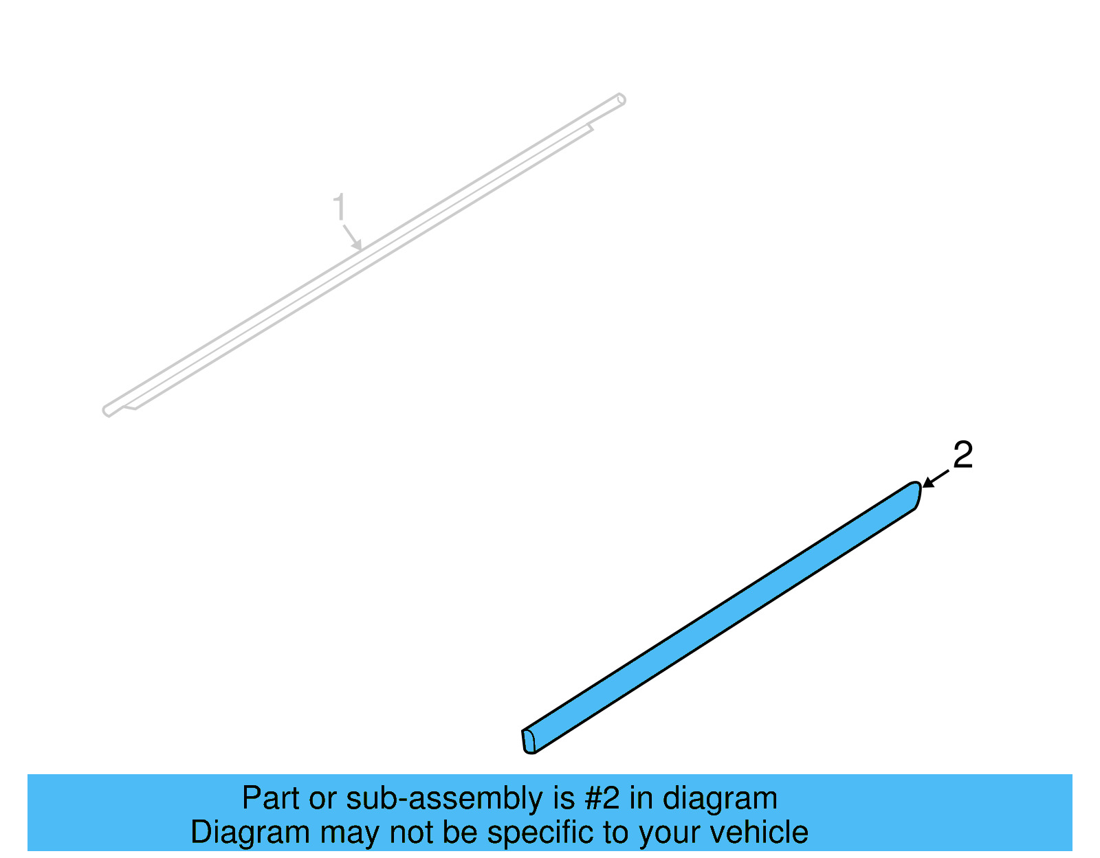 Side Molding 3C8-853-074-B-2ZZ - View 4