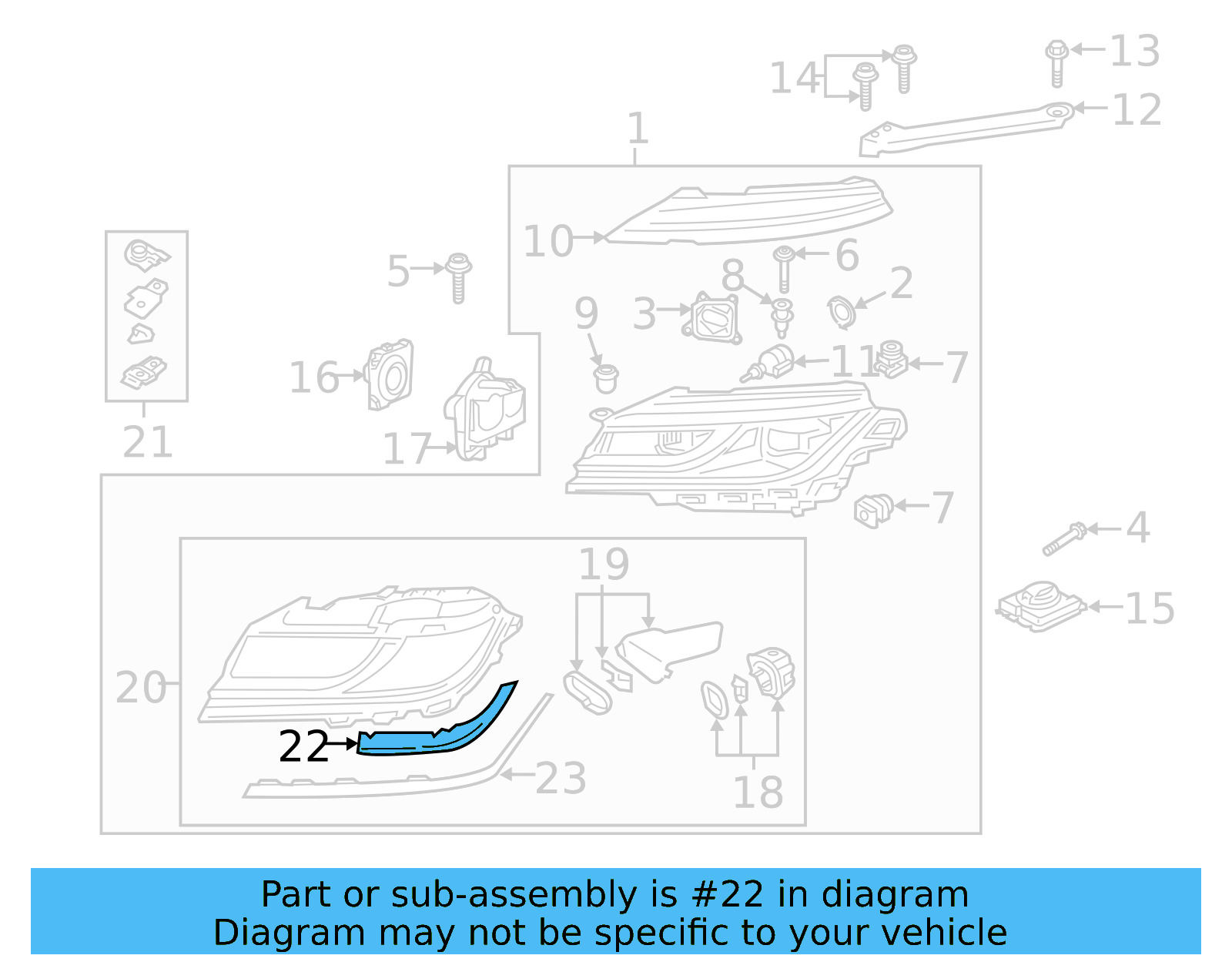 Trim 3G8-941-119-A - View 3