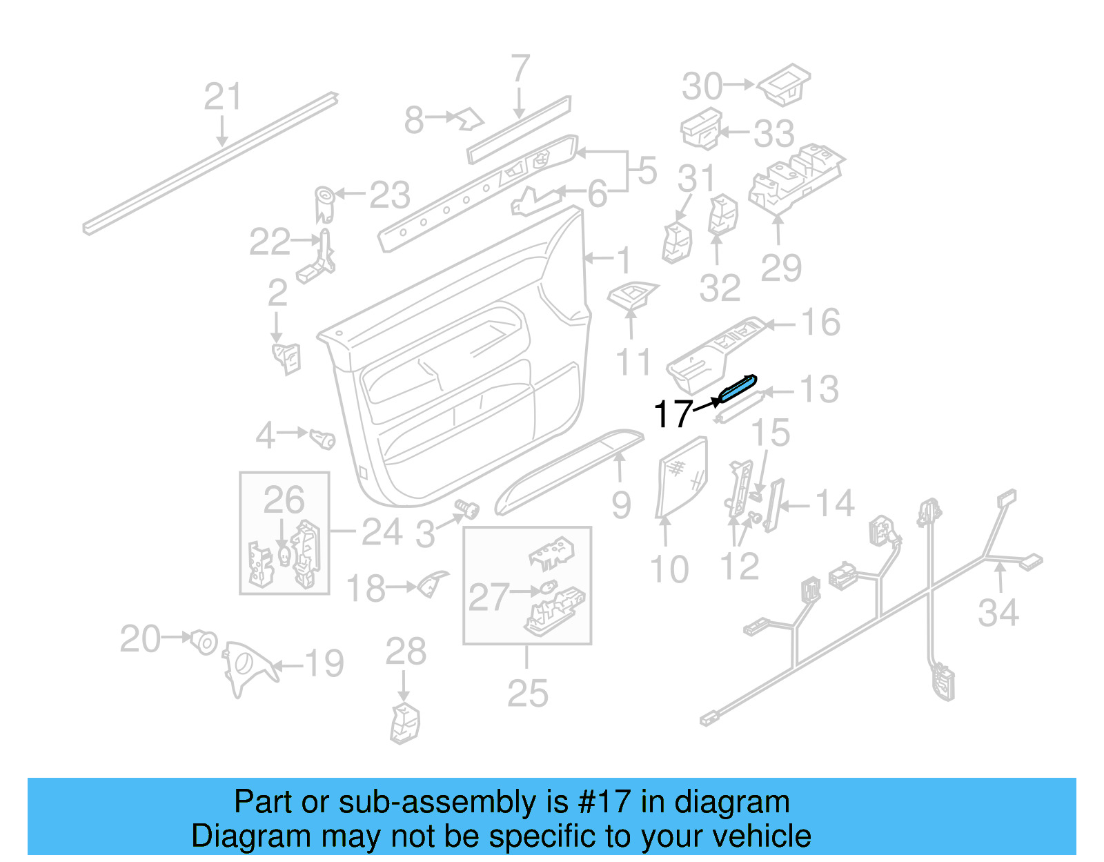 Switch Panel Cover 7L6-867-553-A-75R