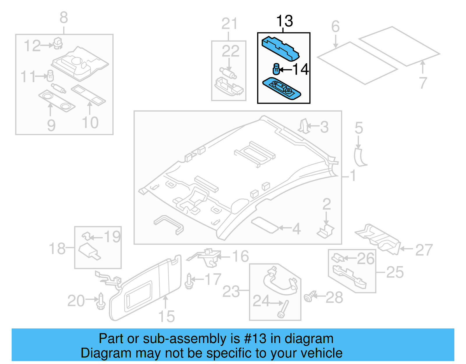 Reading Lmp Assembly 3C0-947-291-E-NX1 - View 8