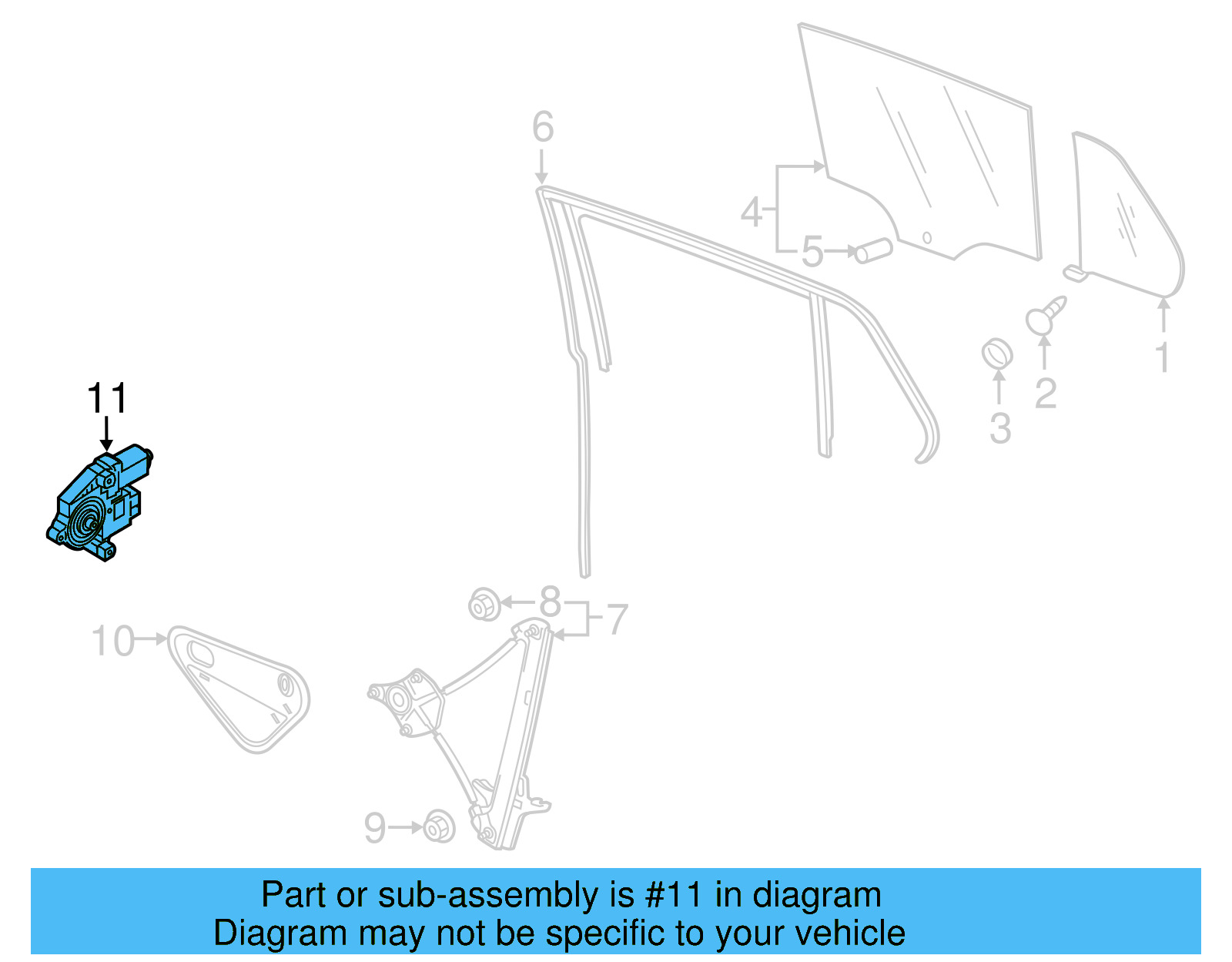 Window Motor 5Q4-959-811-D - View 15