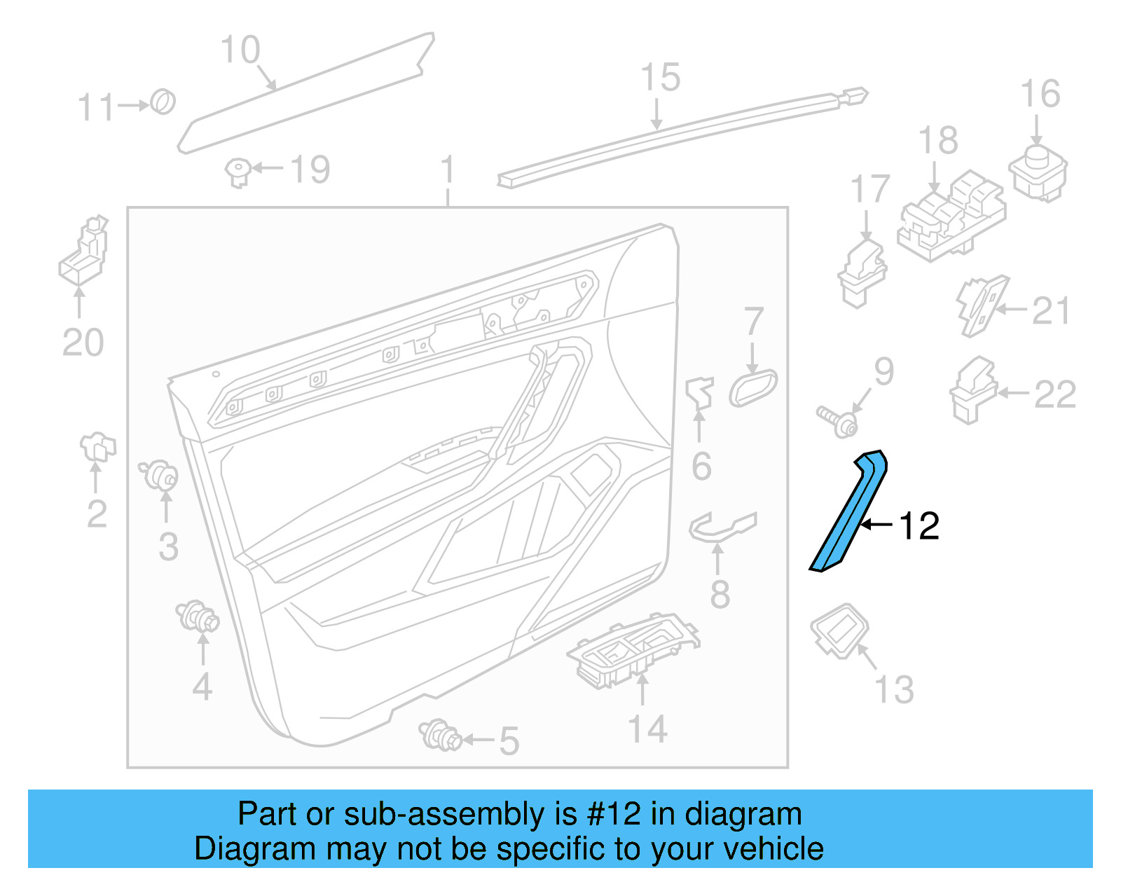 Pull Handle 5NN-867-172-81U - View 4