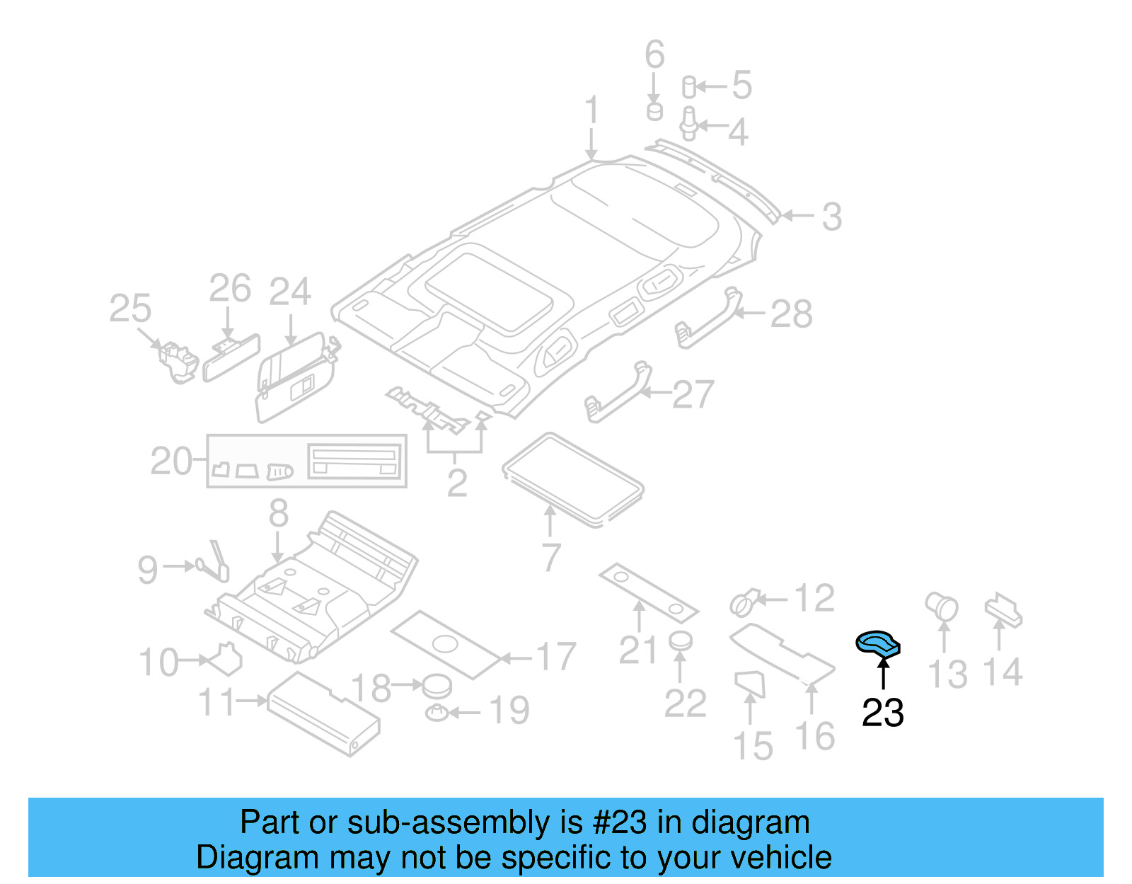 Escutcheon Bracket 7L6-858-691-A - View 2