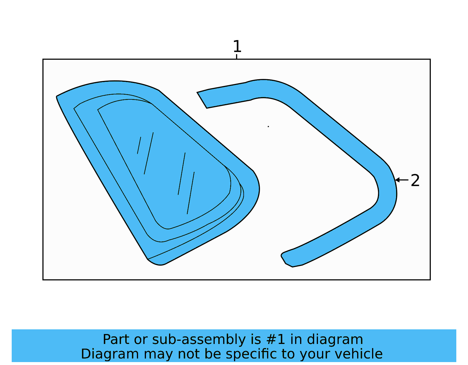Quarter Glass 2GJ-845-041-F-NVB - View 4