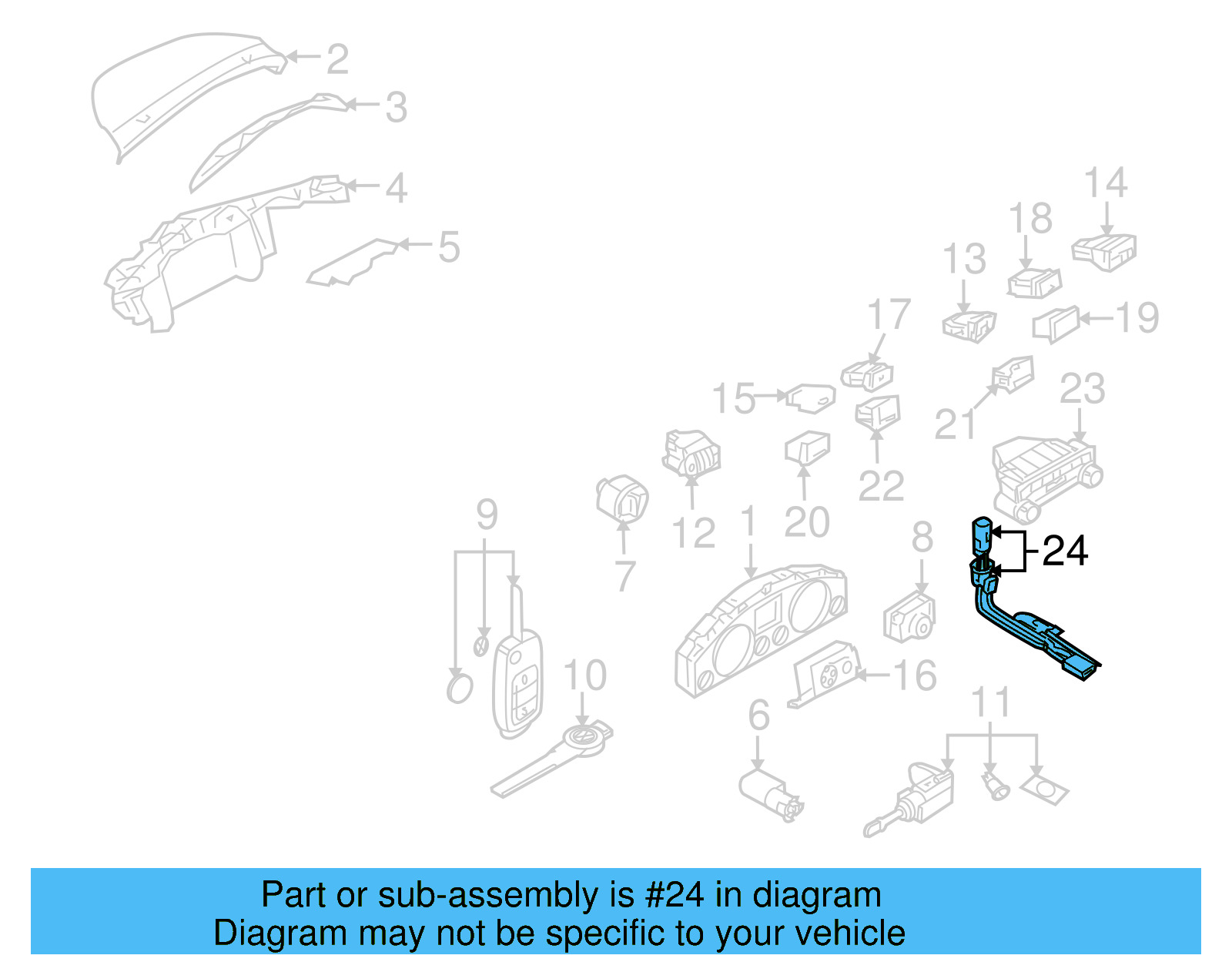 Power Outlet 7L6-919-309 - View 2