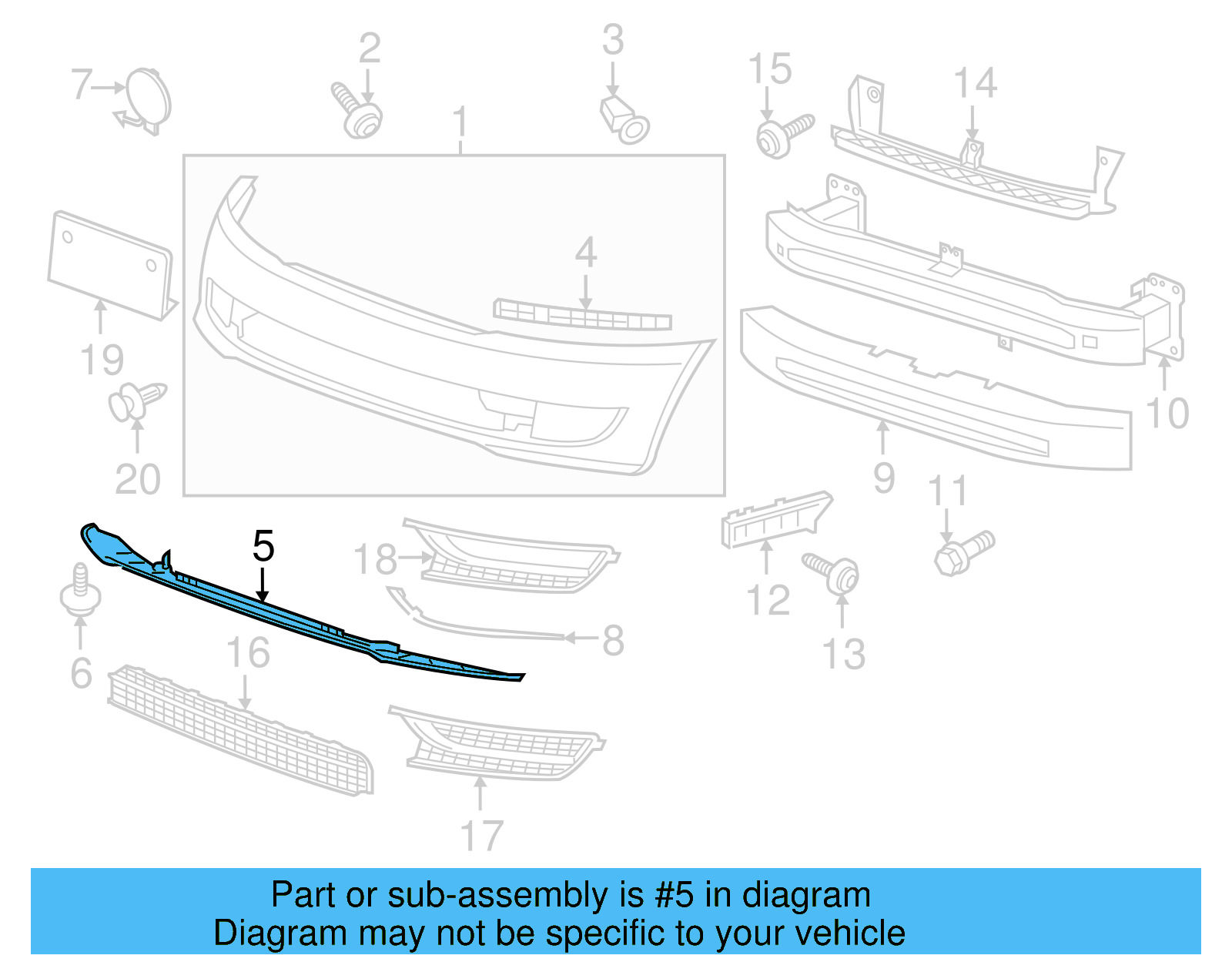 Spoiler 561-805-903-A-9B9 - View 3