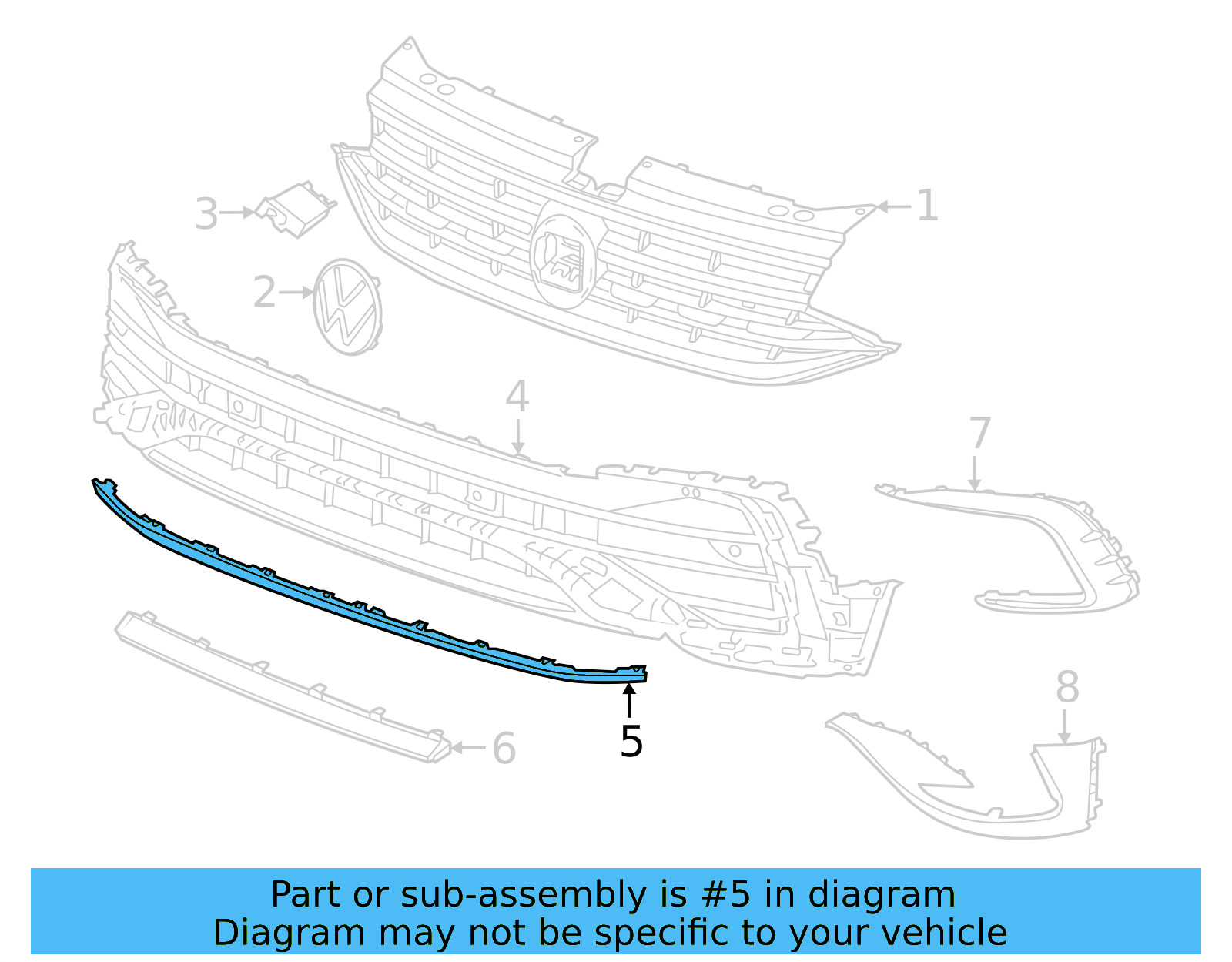 Molding 5NN-853-101-F-2ZZ - View 4