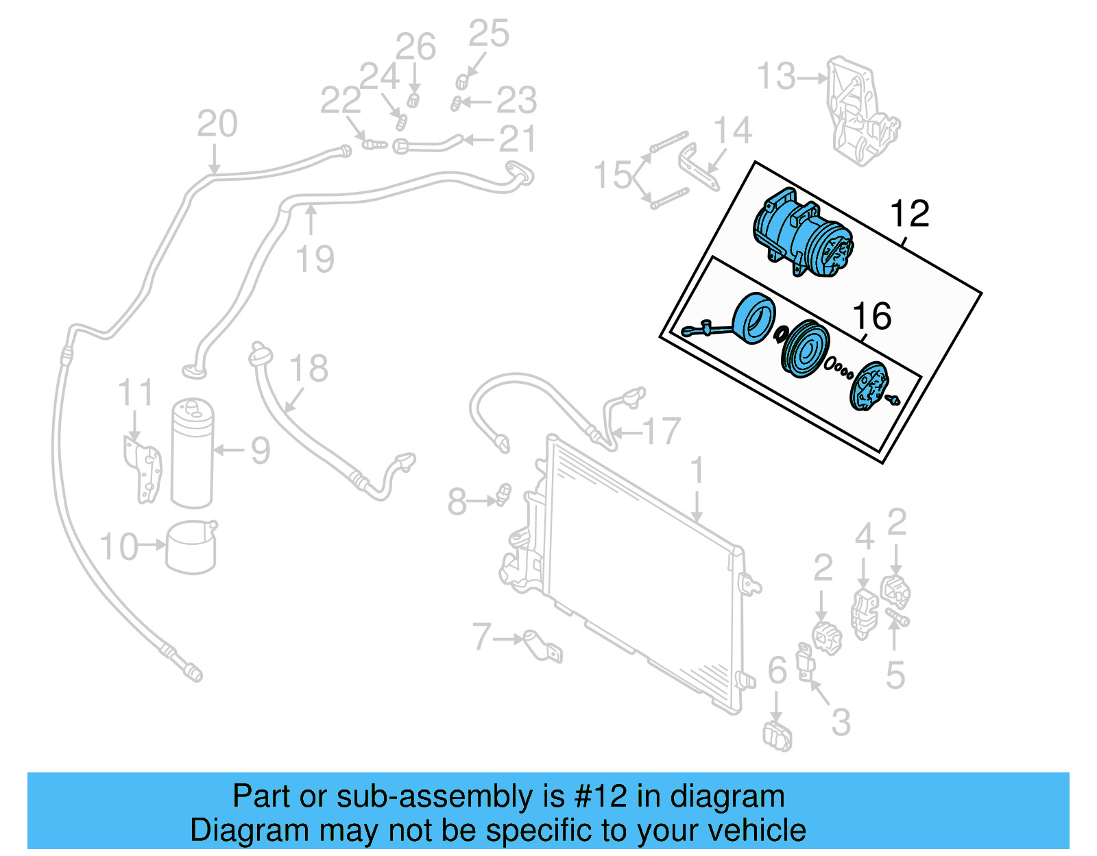 Compressor 8D0-260-805-RX - View 5