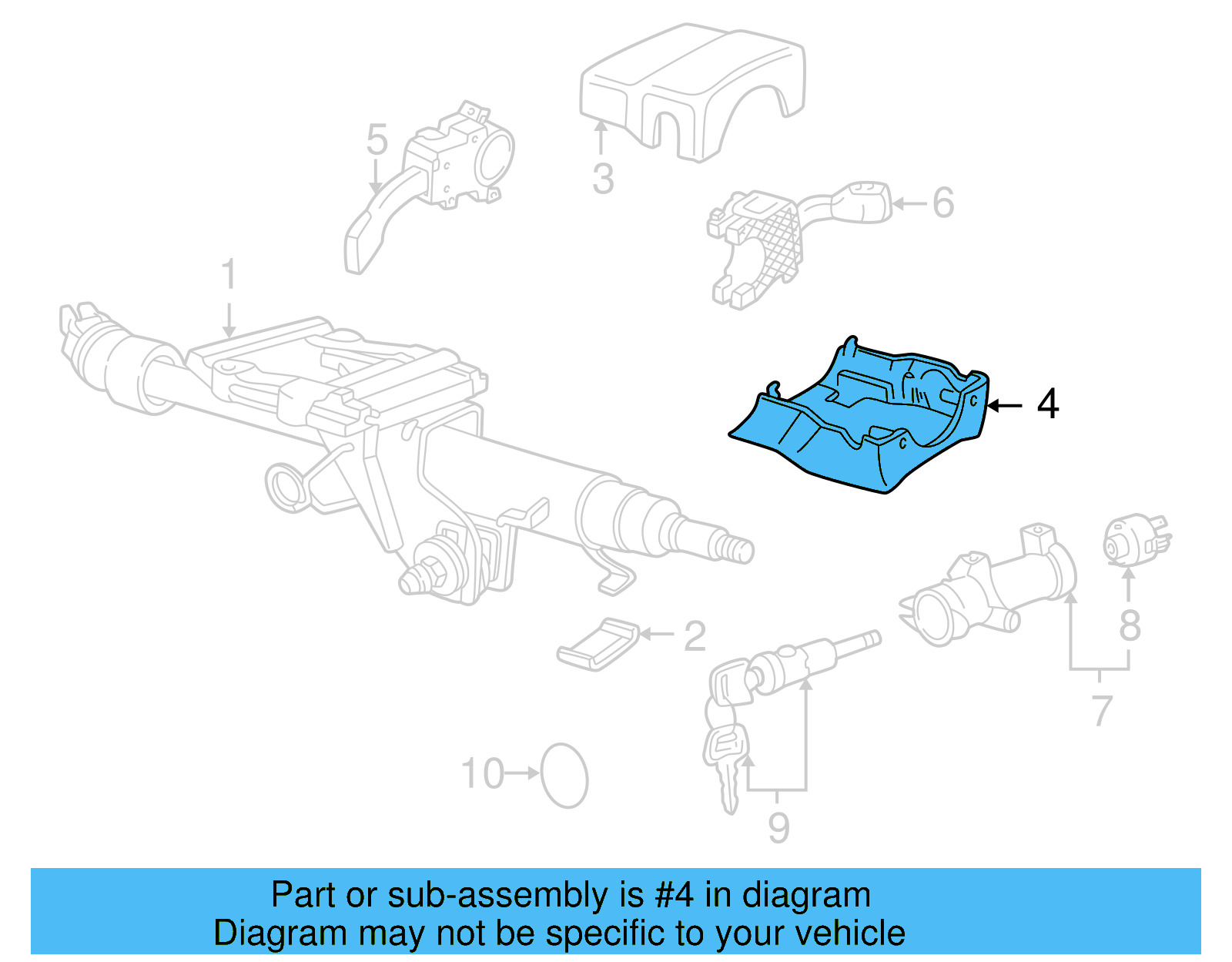 Lower Shroud 3B1-858-559-2AQ - View 21