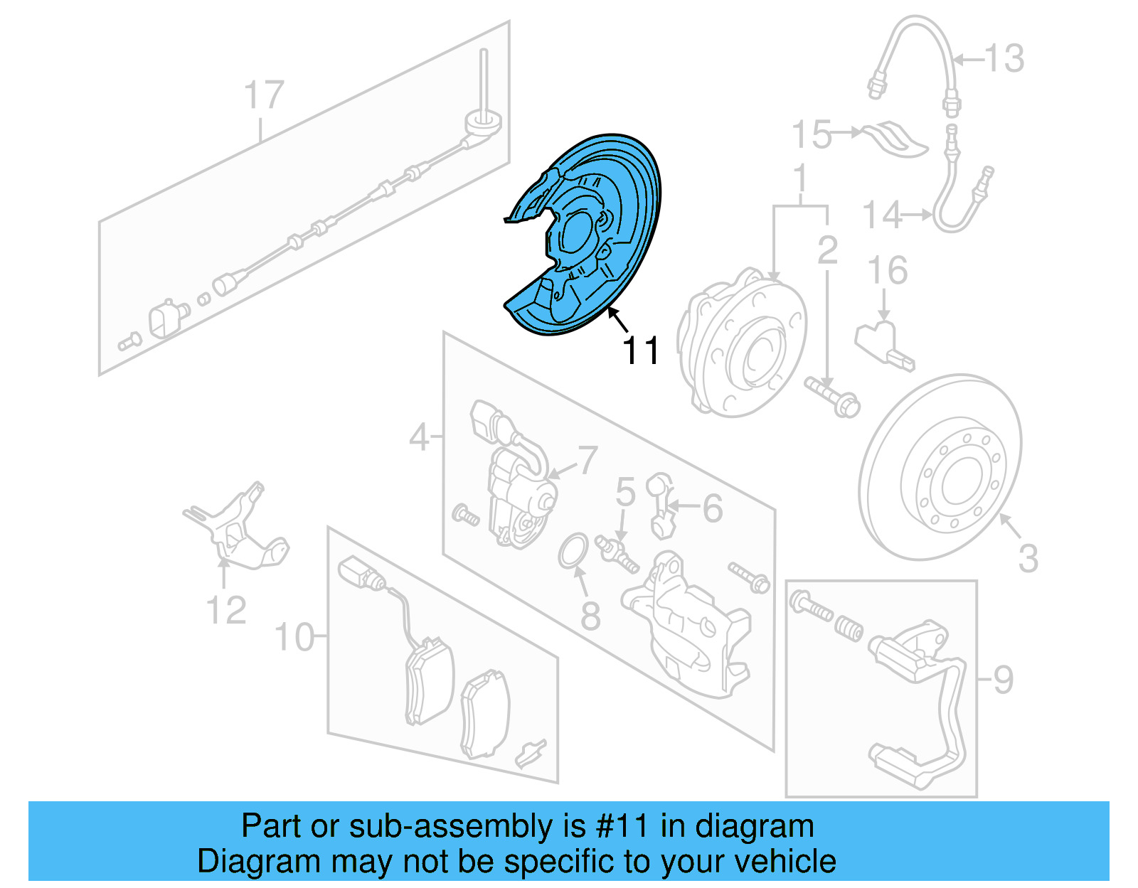 Splash Shield 5N0-615-612-E - View 8