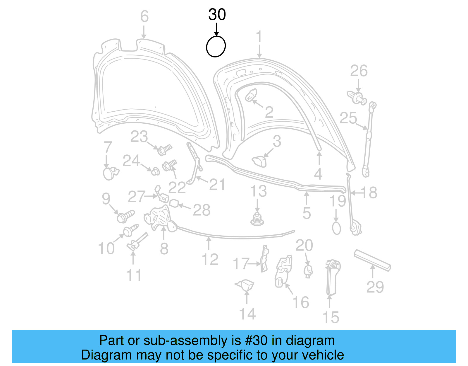 Emblem 1C0-853-617-A-WV9 - View 5