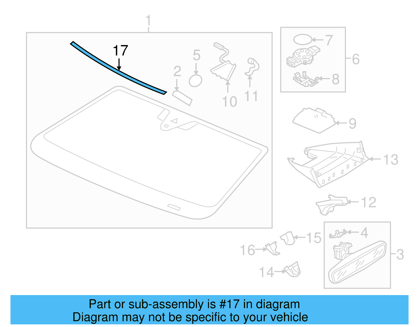 Reveal Molding 3CN-845-132 - View 8