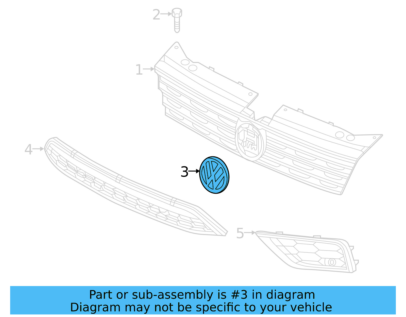 Emblem 2K5-853-600-DPJ - View 10